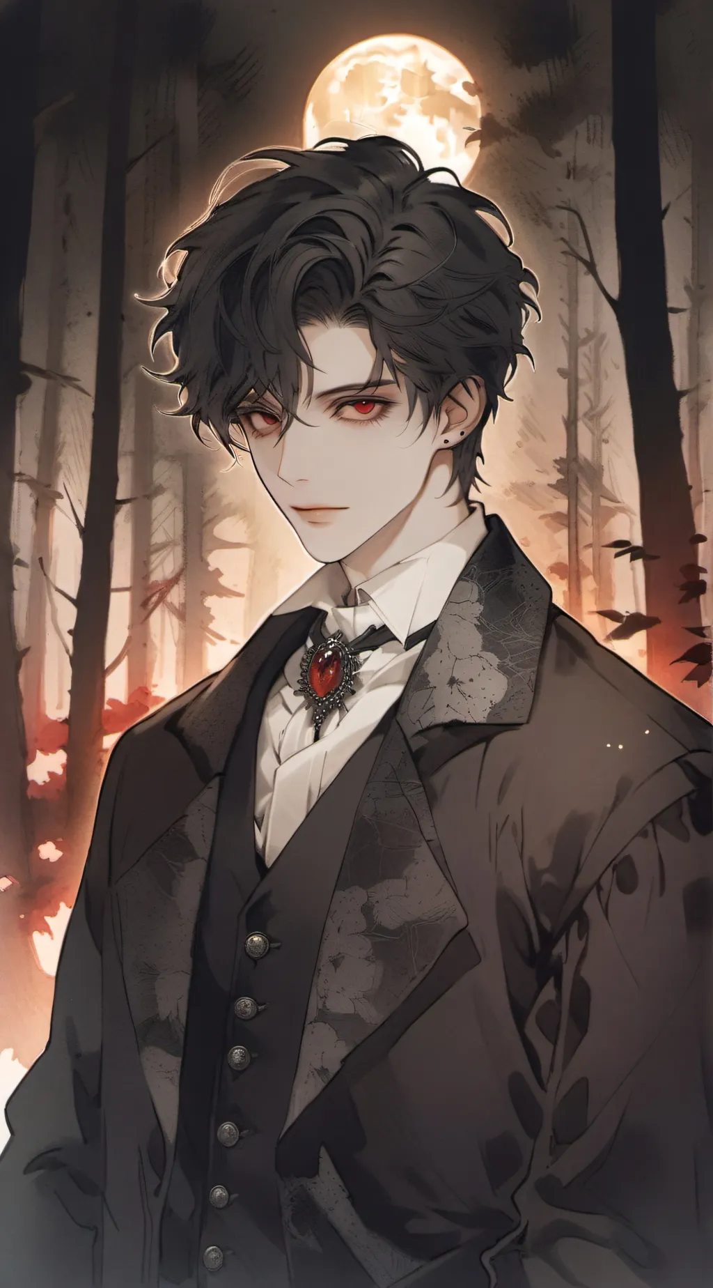 ai character: Derek Charles  background