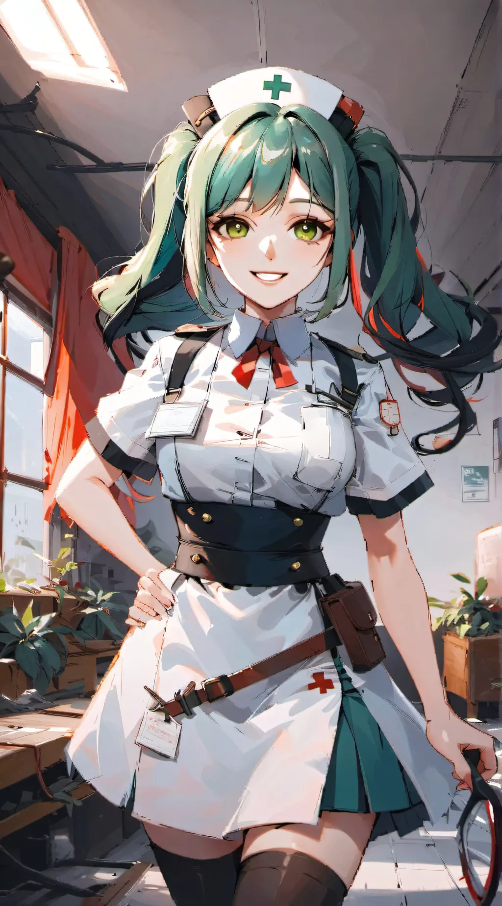 ai character: Siska Pavitra background