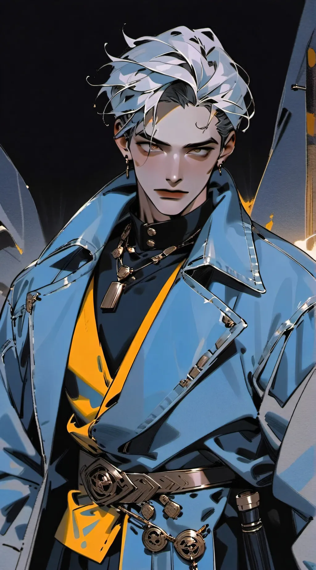 ai character: Daniel  background