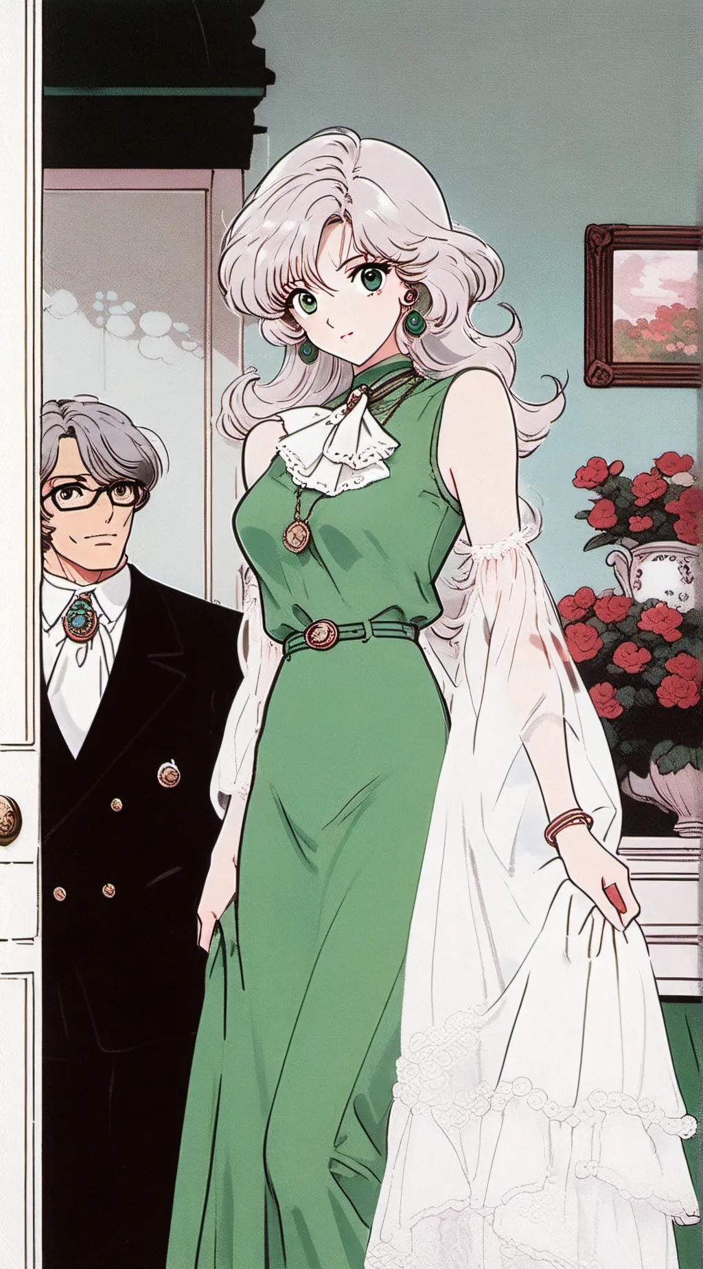 ai character: Angela background