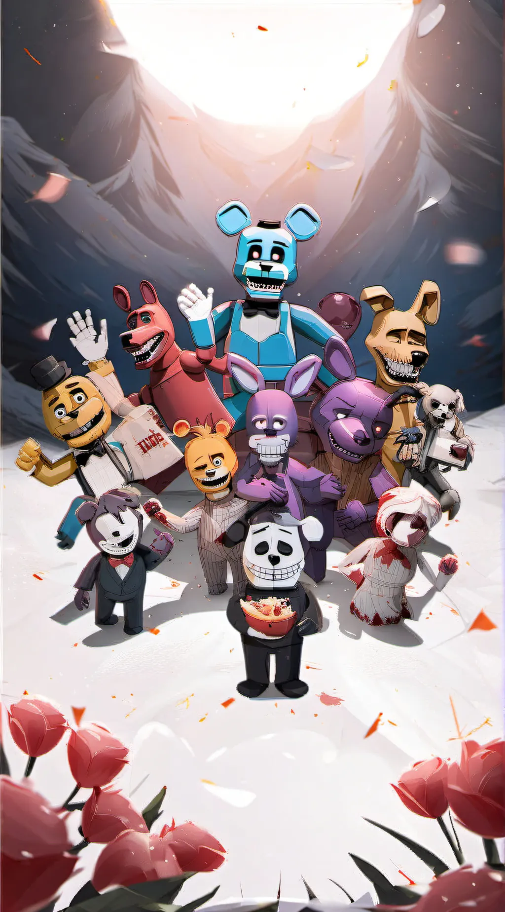 ai character: THANKS!!!! background