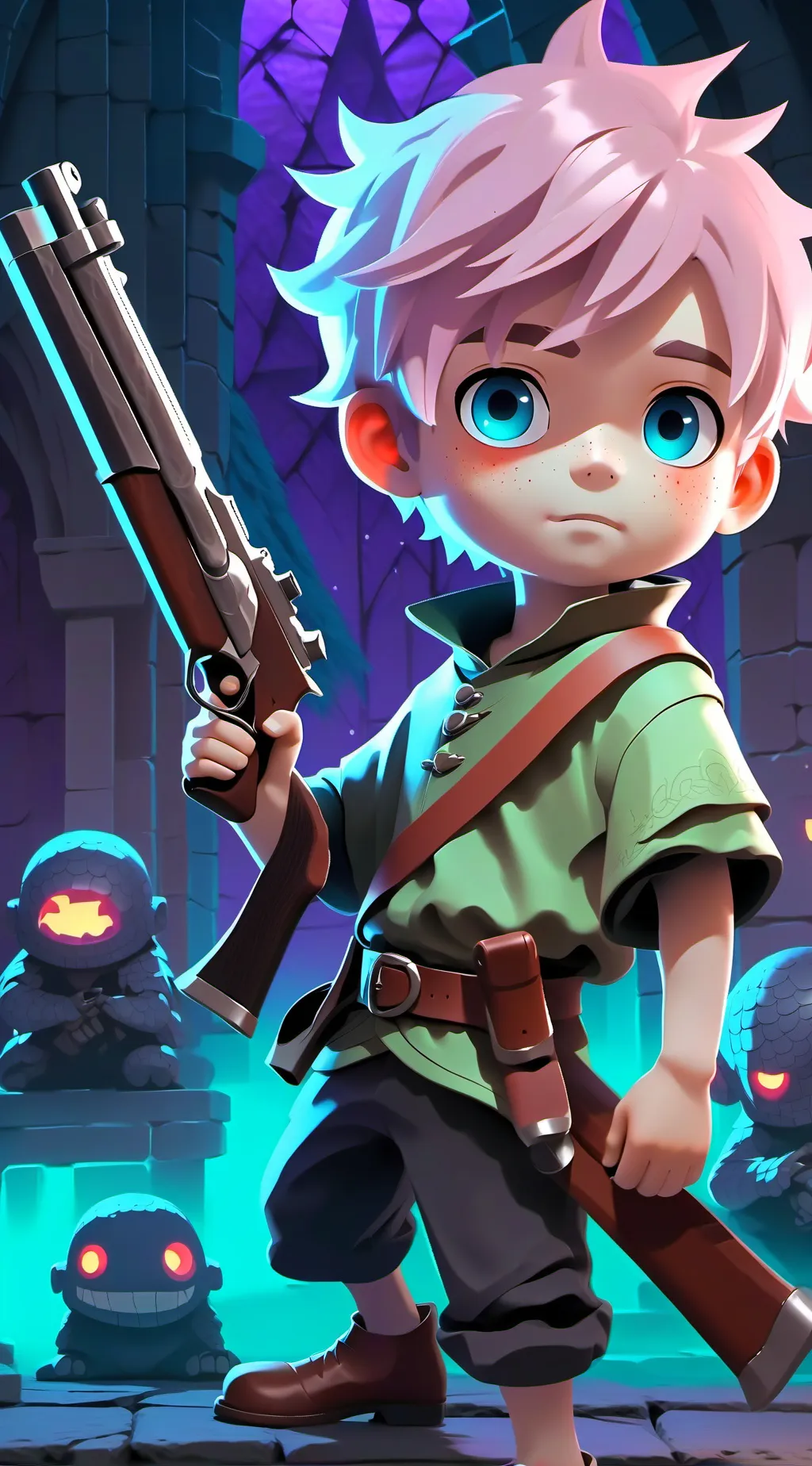 ai character: STOP 🛑  background