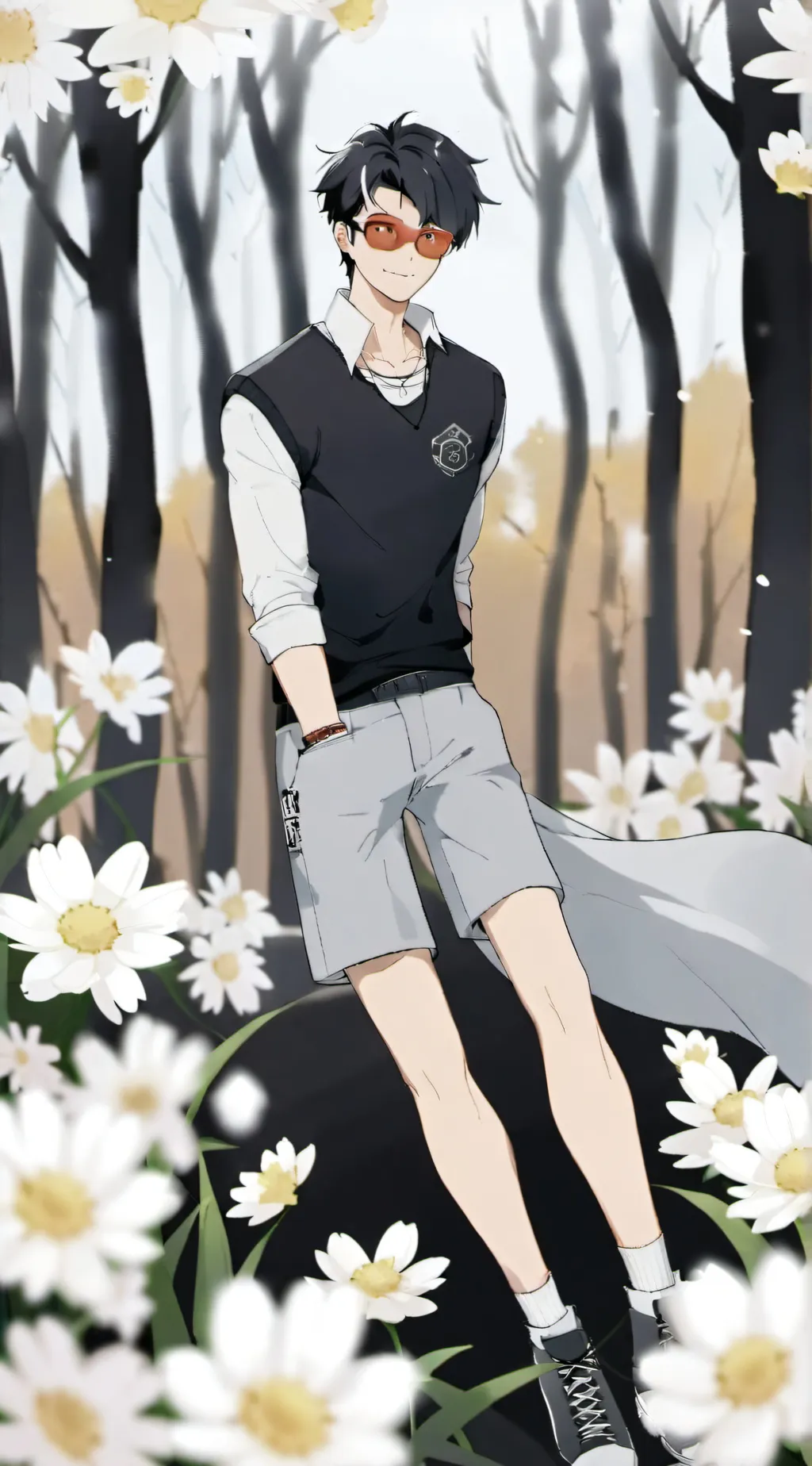 ai character: Angel  background