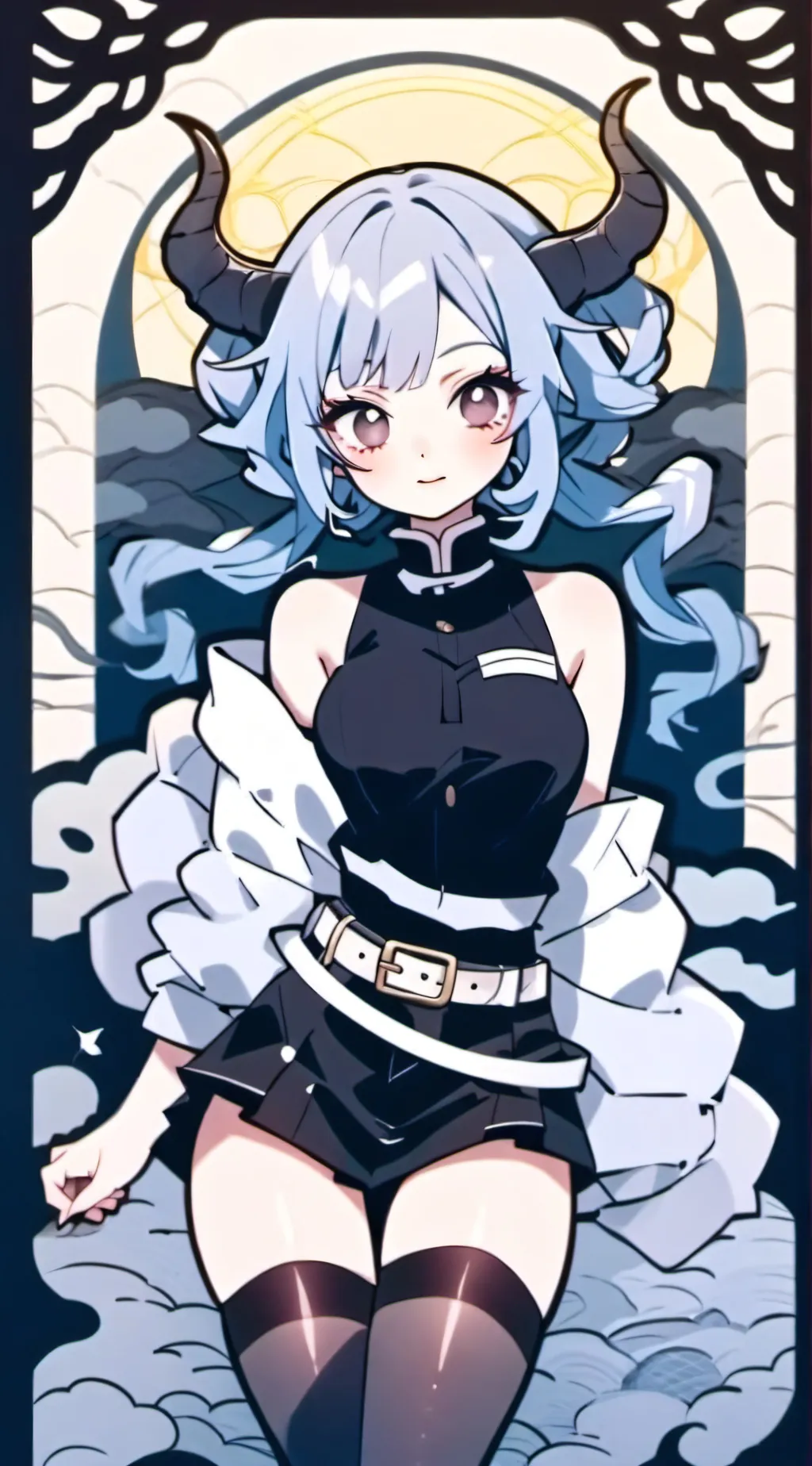 ai character: hashira 2(≡^∇^≡) background