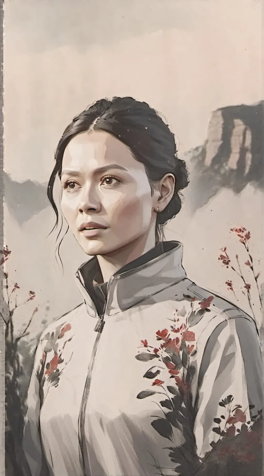 ai character: Lucy Chen background