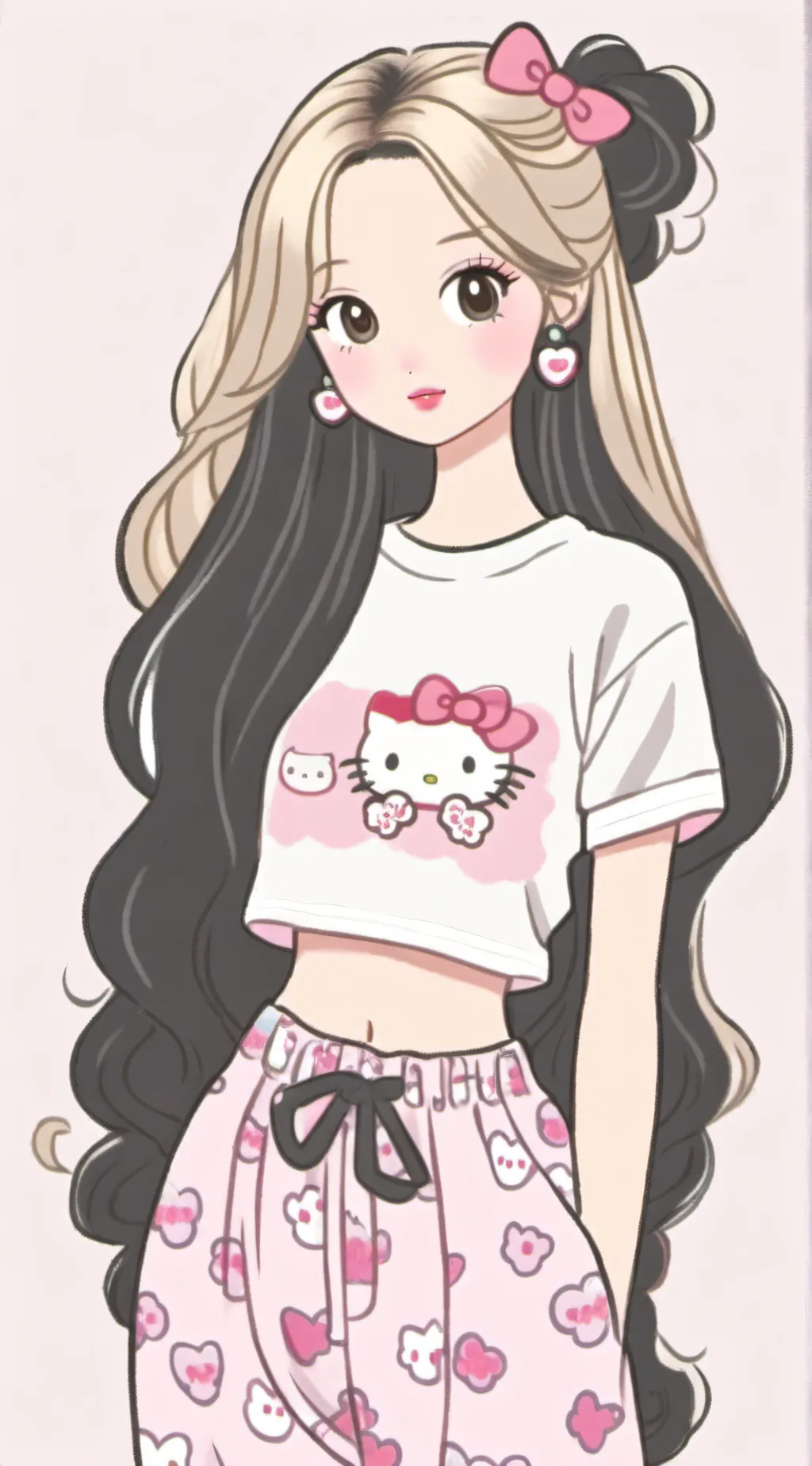 ai character: Mha matching pjs background