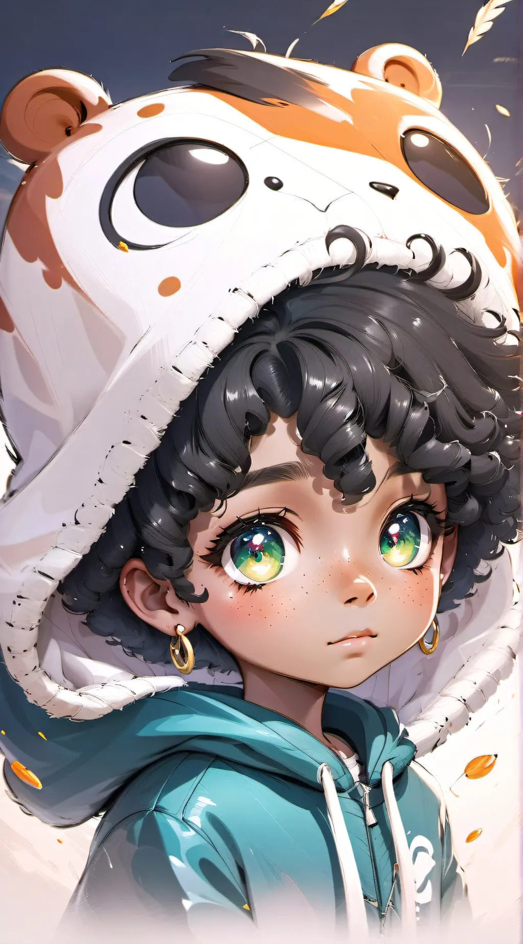 ai character: Lily - Lila Akiva background