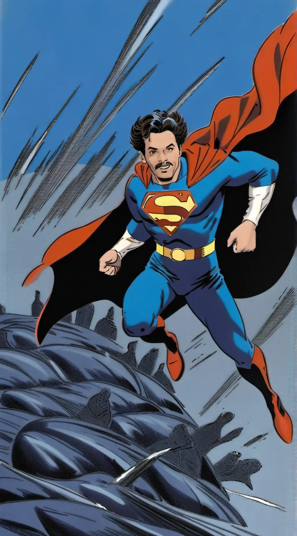 ai character: indian superman background