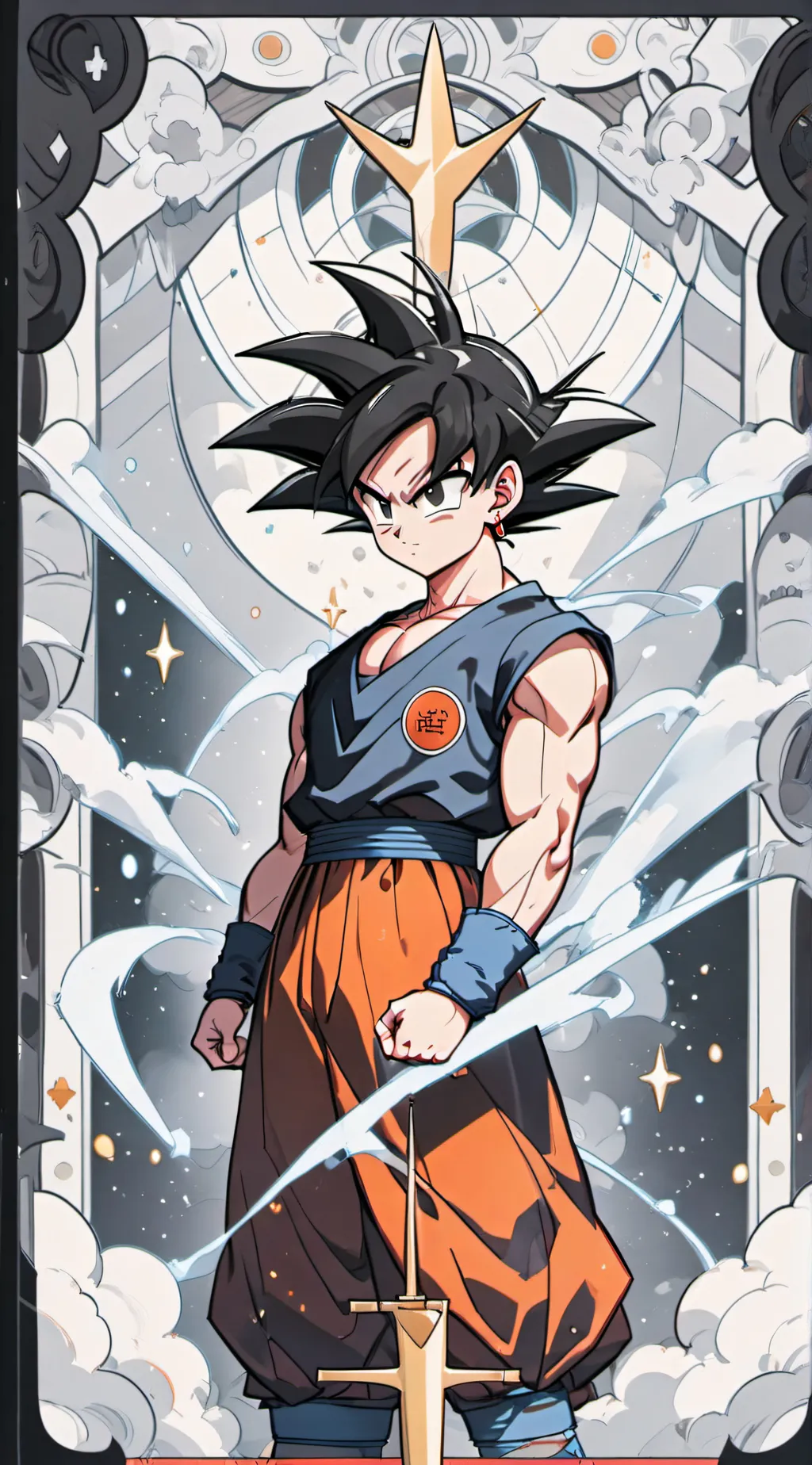 ai character: Goku background