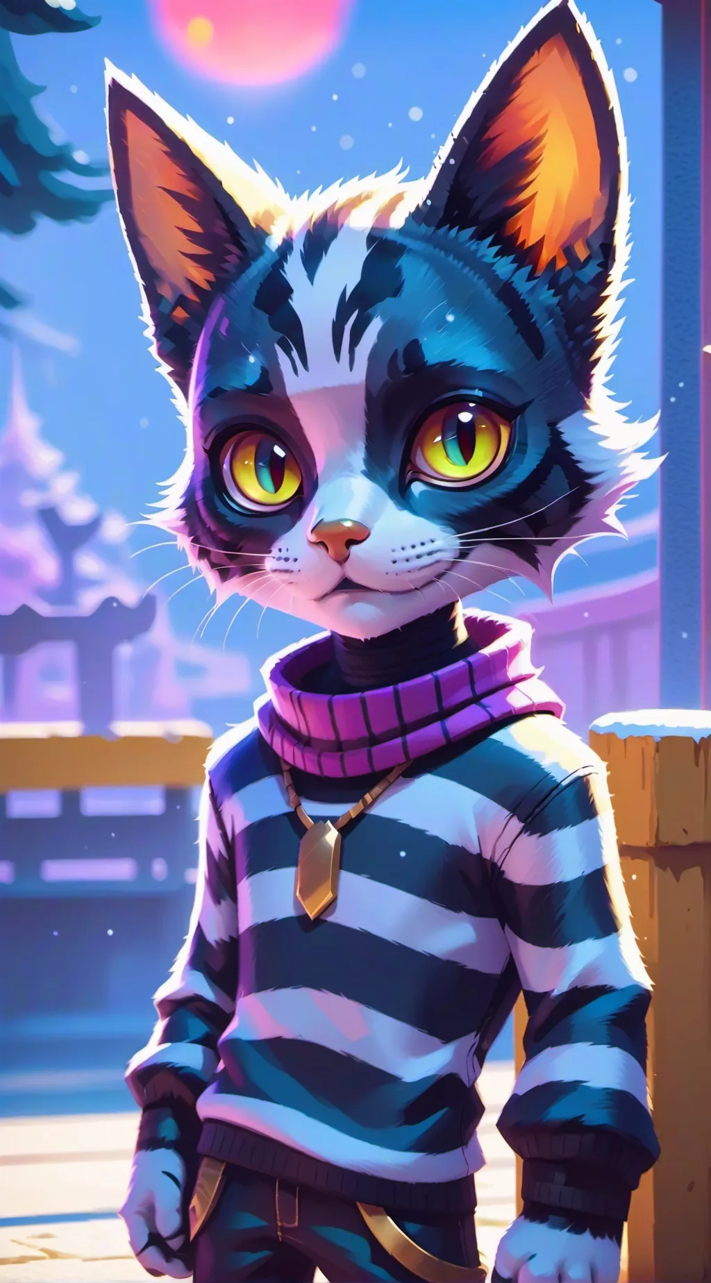 ai character: Roy fromTalkingTom background