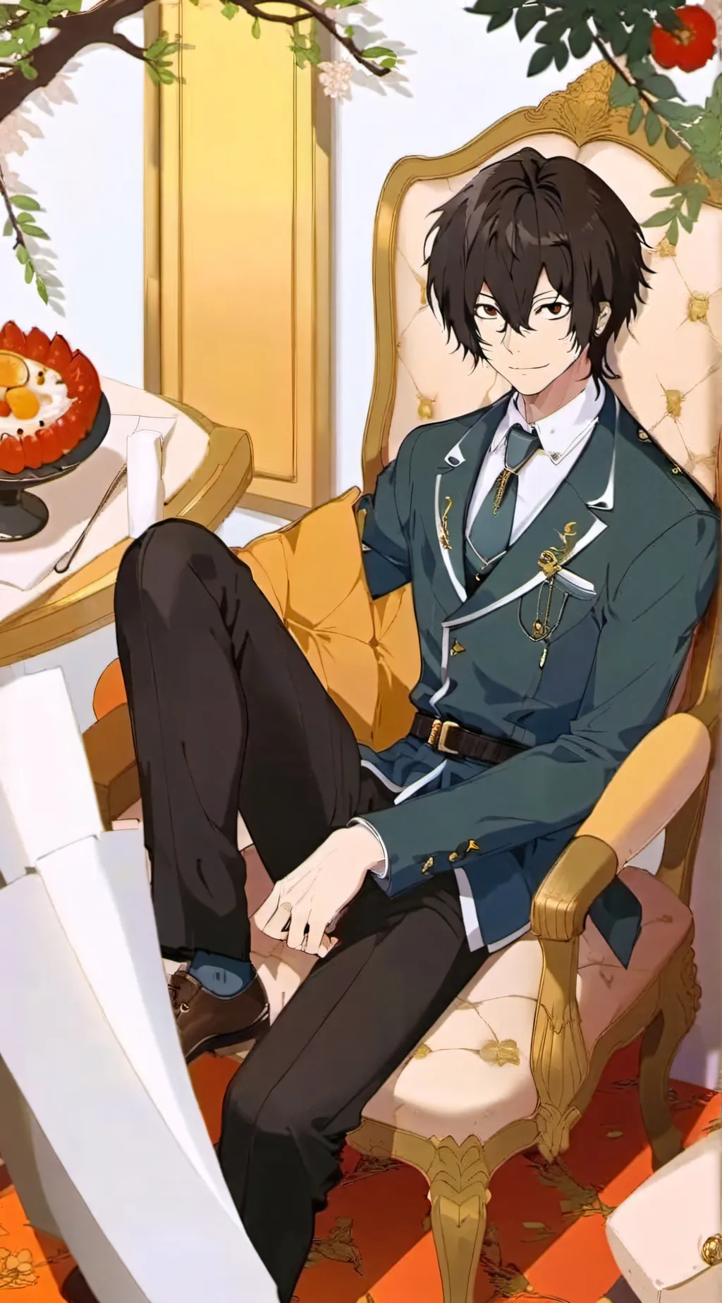 ai character: Dazai Osamu background
