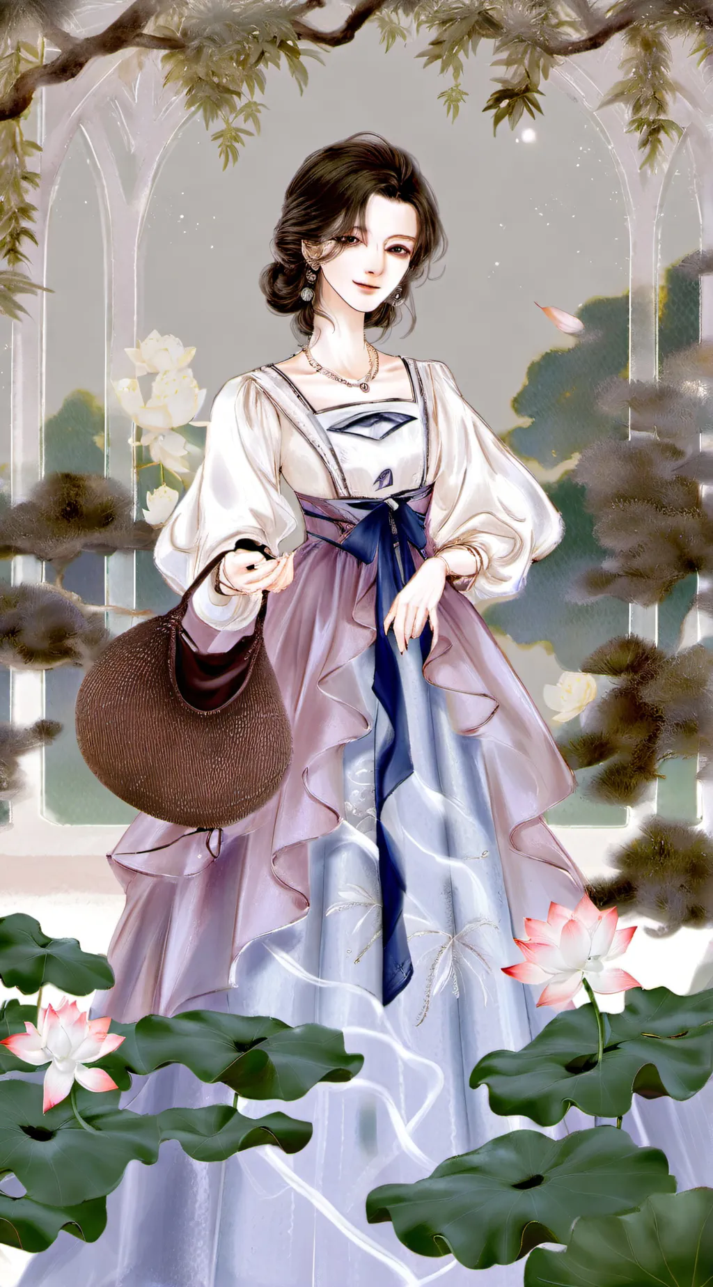 ai character: lily  background