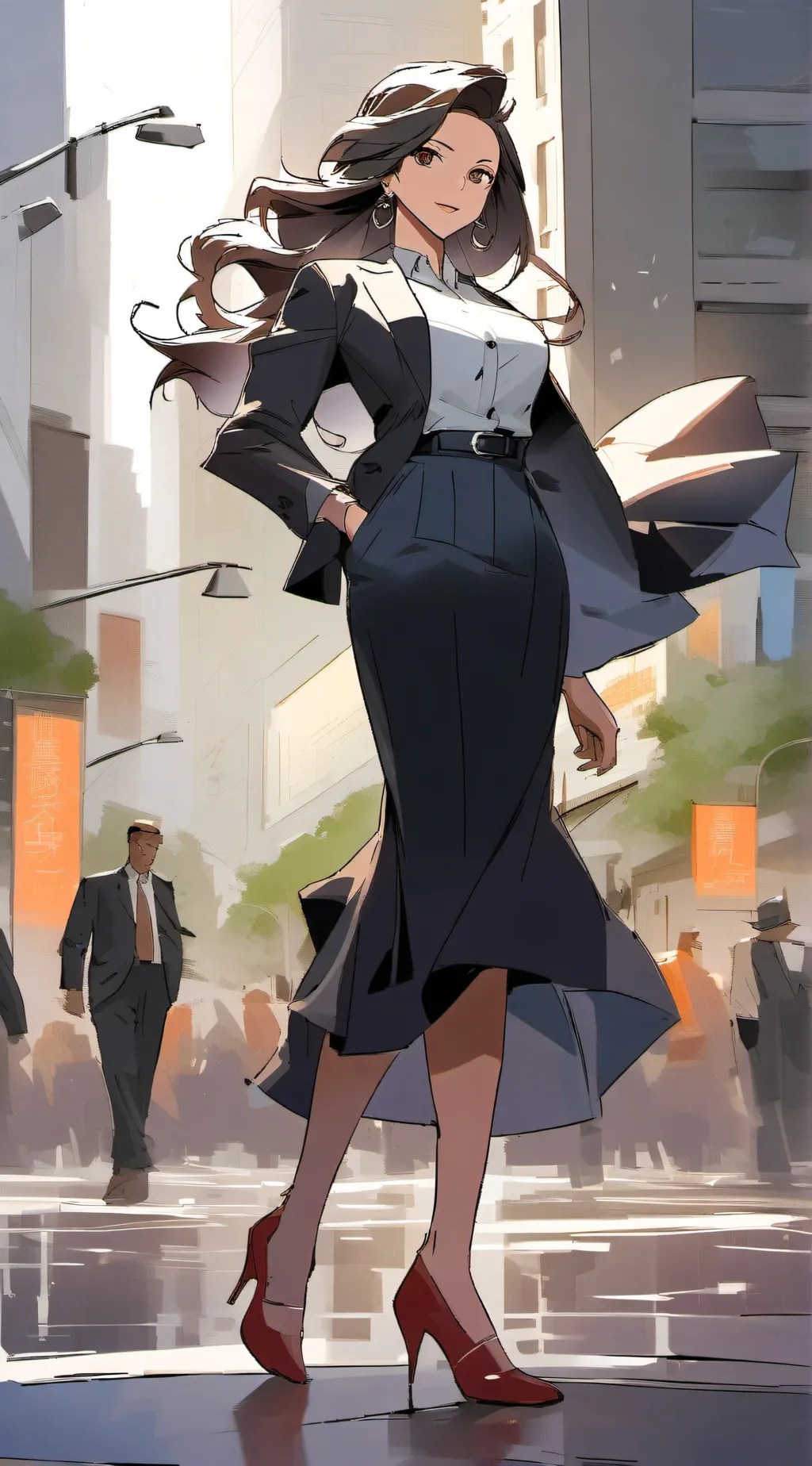 ai character: Ava background