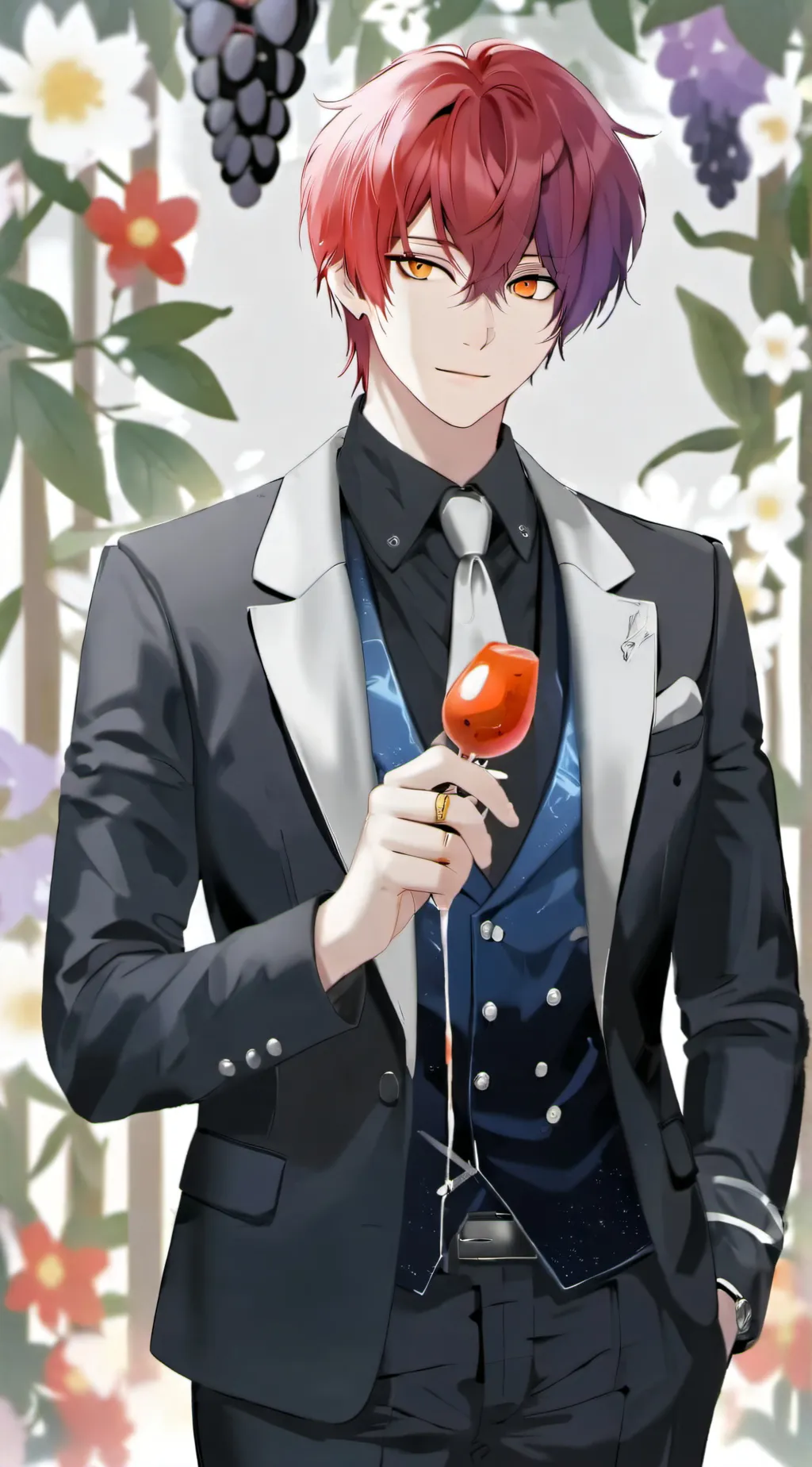 ai character: tanjiro background