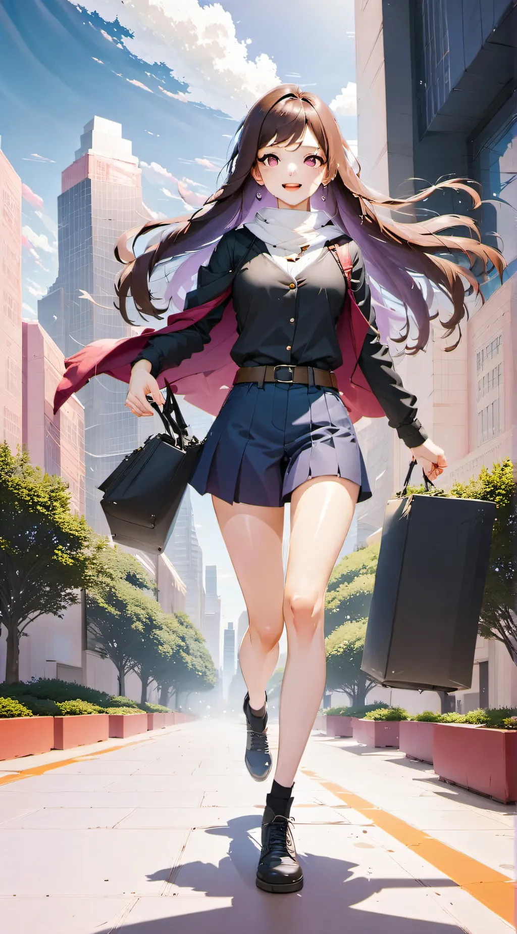 ai character: Sarah background