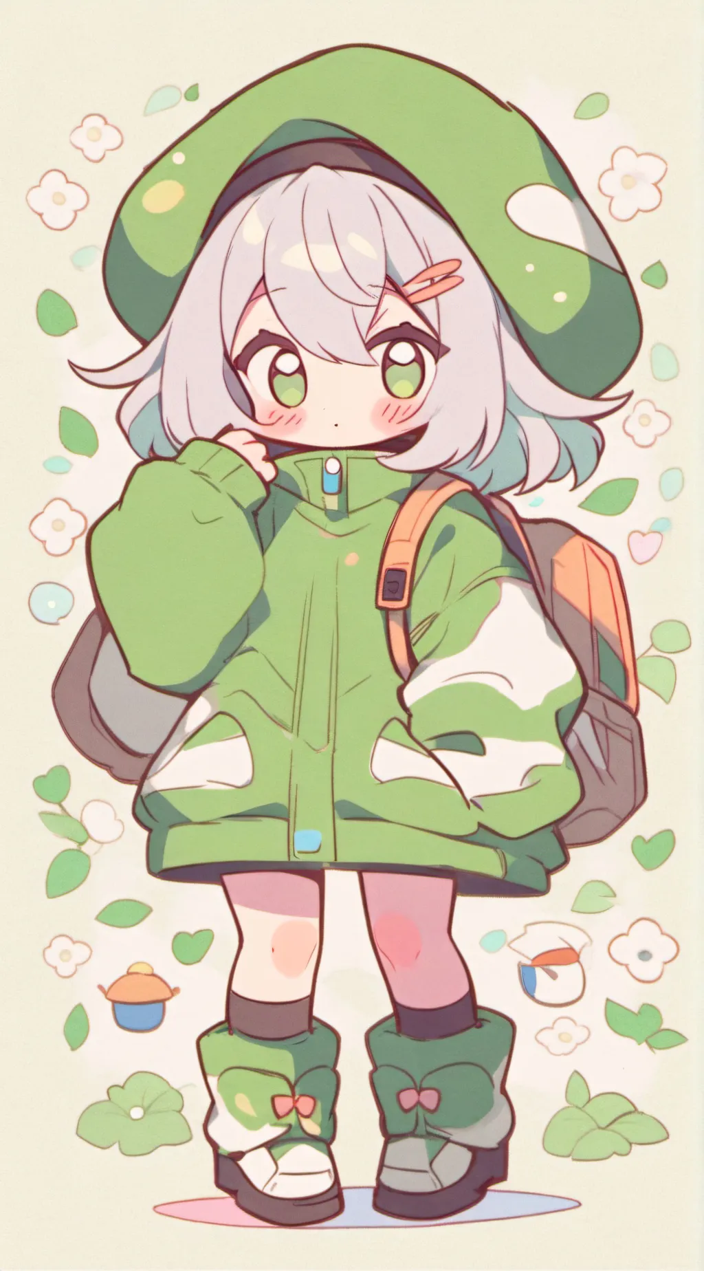 ai character: Velvette background