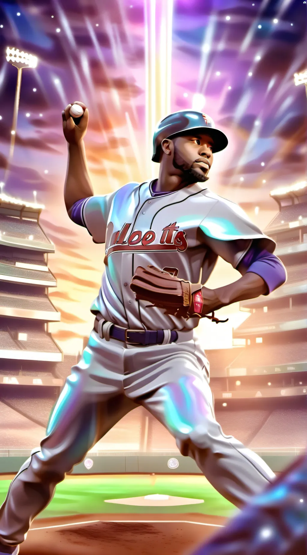 ai character: baseball!!?  background