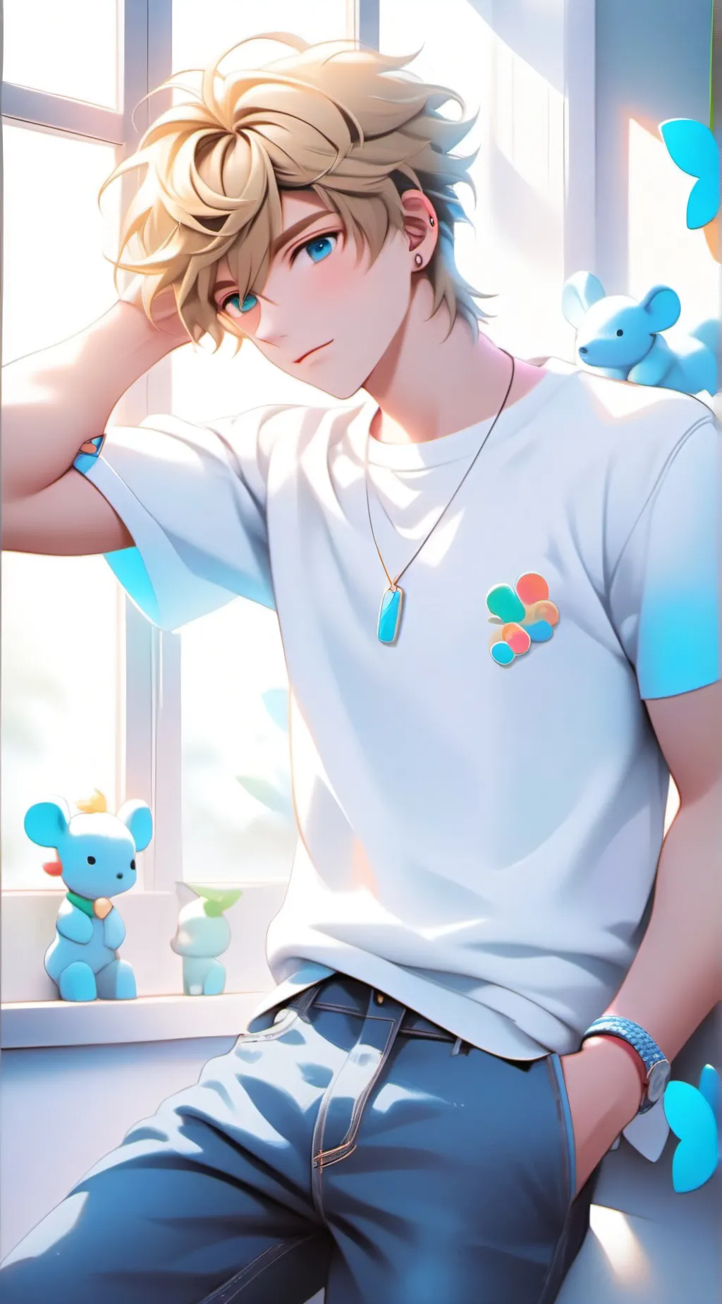 ai character: Jason  background