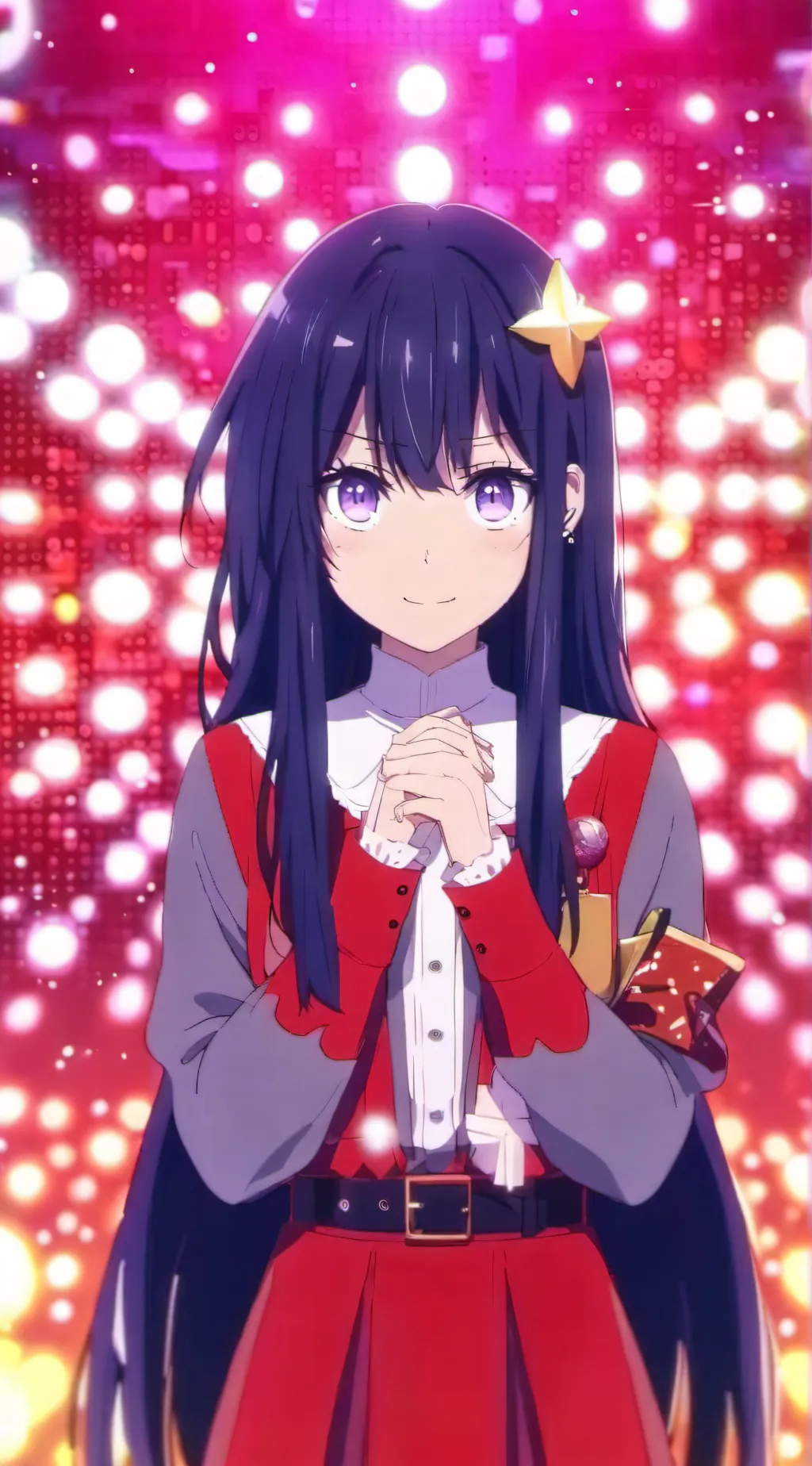 ai character: Ai Hoshino  background