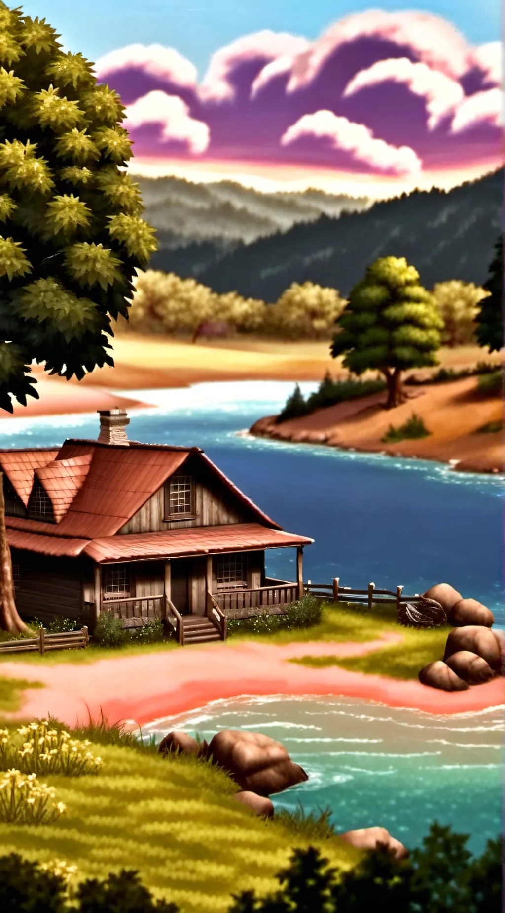 ai character: Hazbin soulmates background