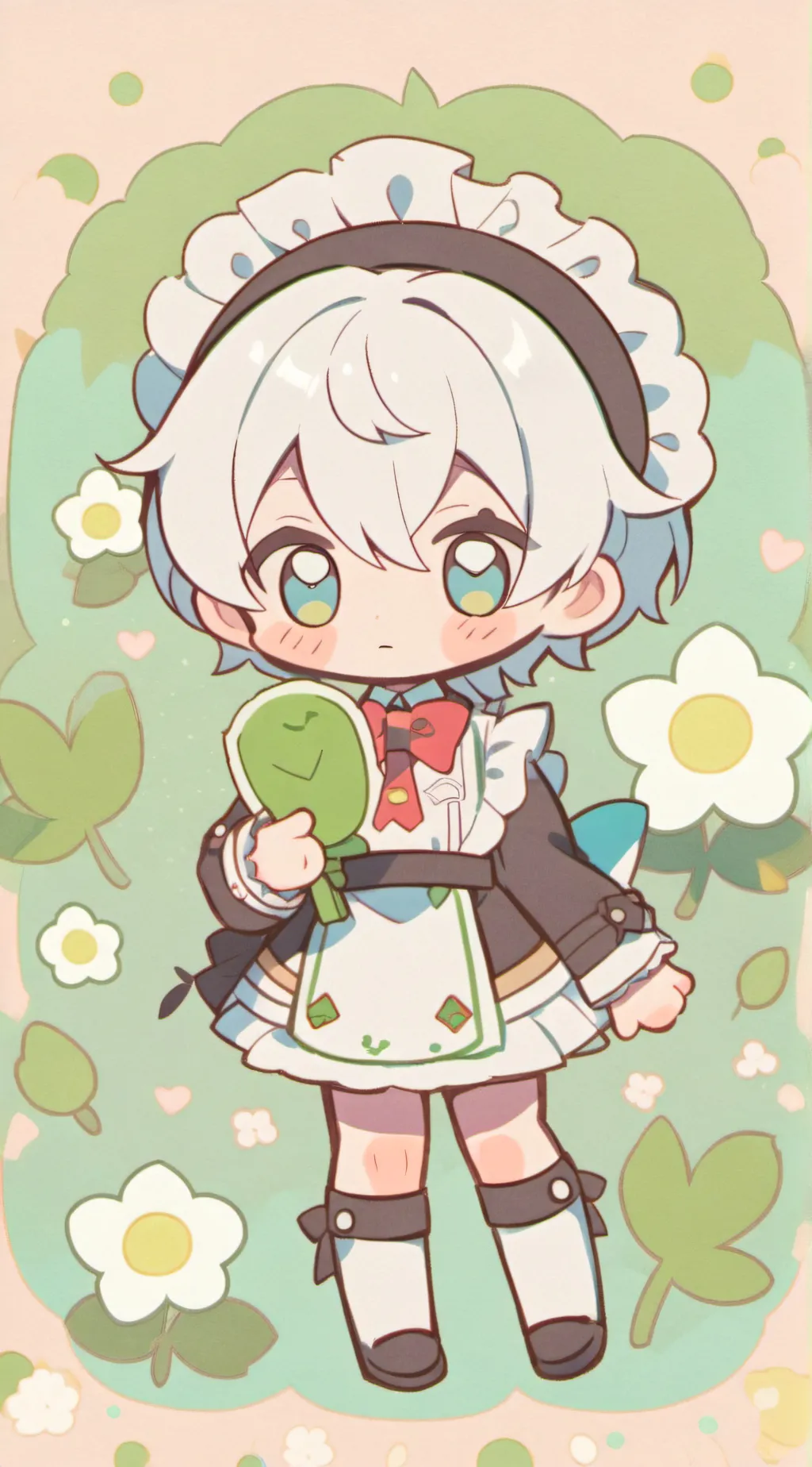 ai character: girls beat boy background