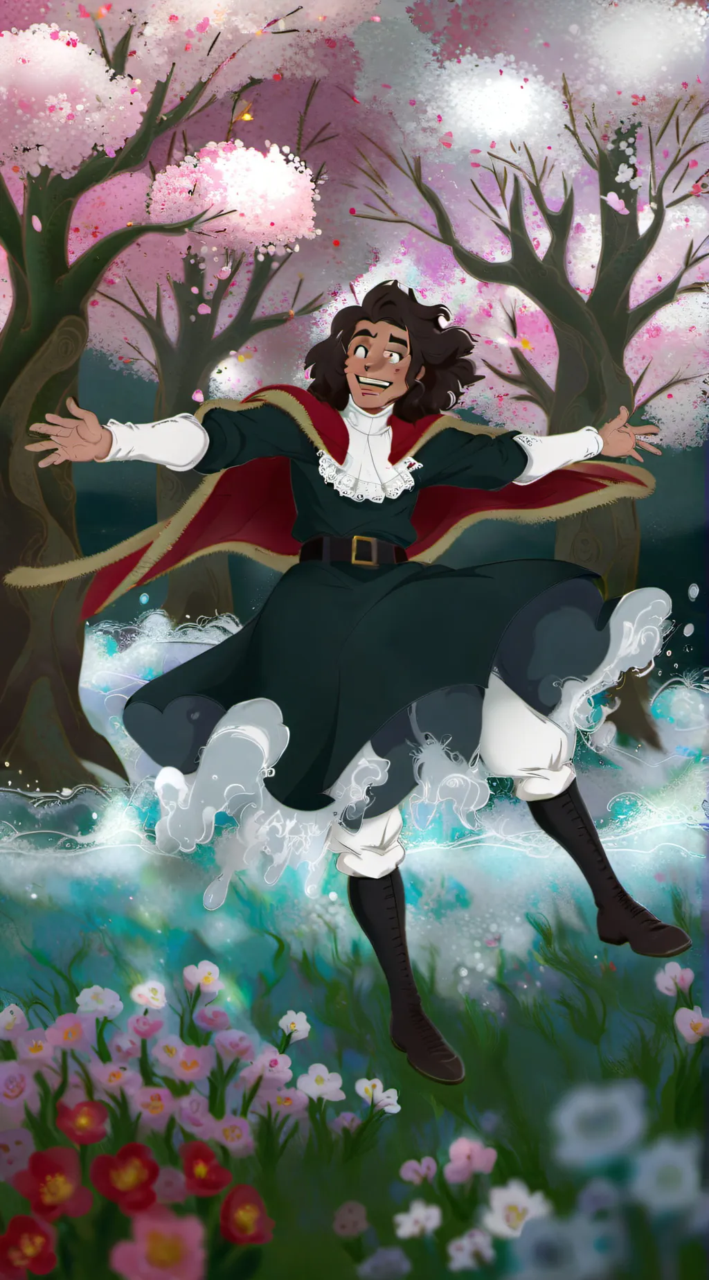 ai character: john Laurens  background
