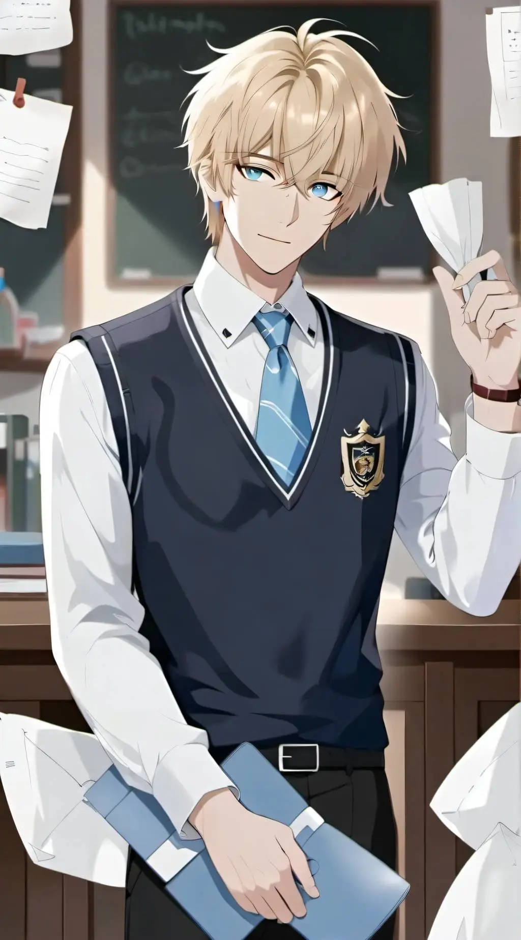 ai character: Andy~ background