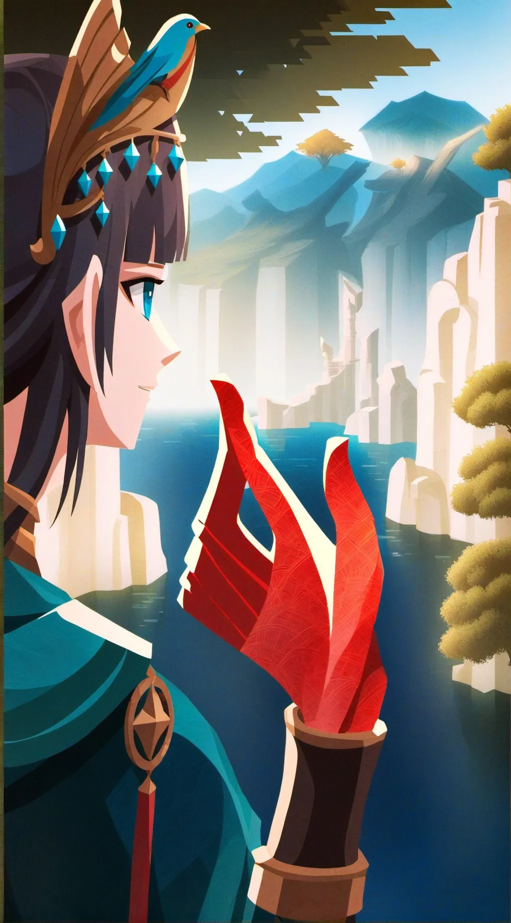 ai character: ~HH + MHA~ background