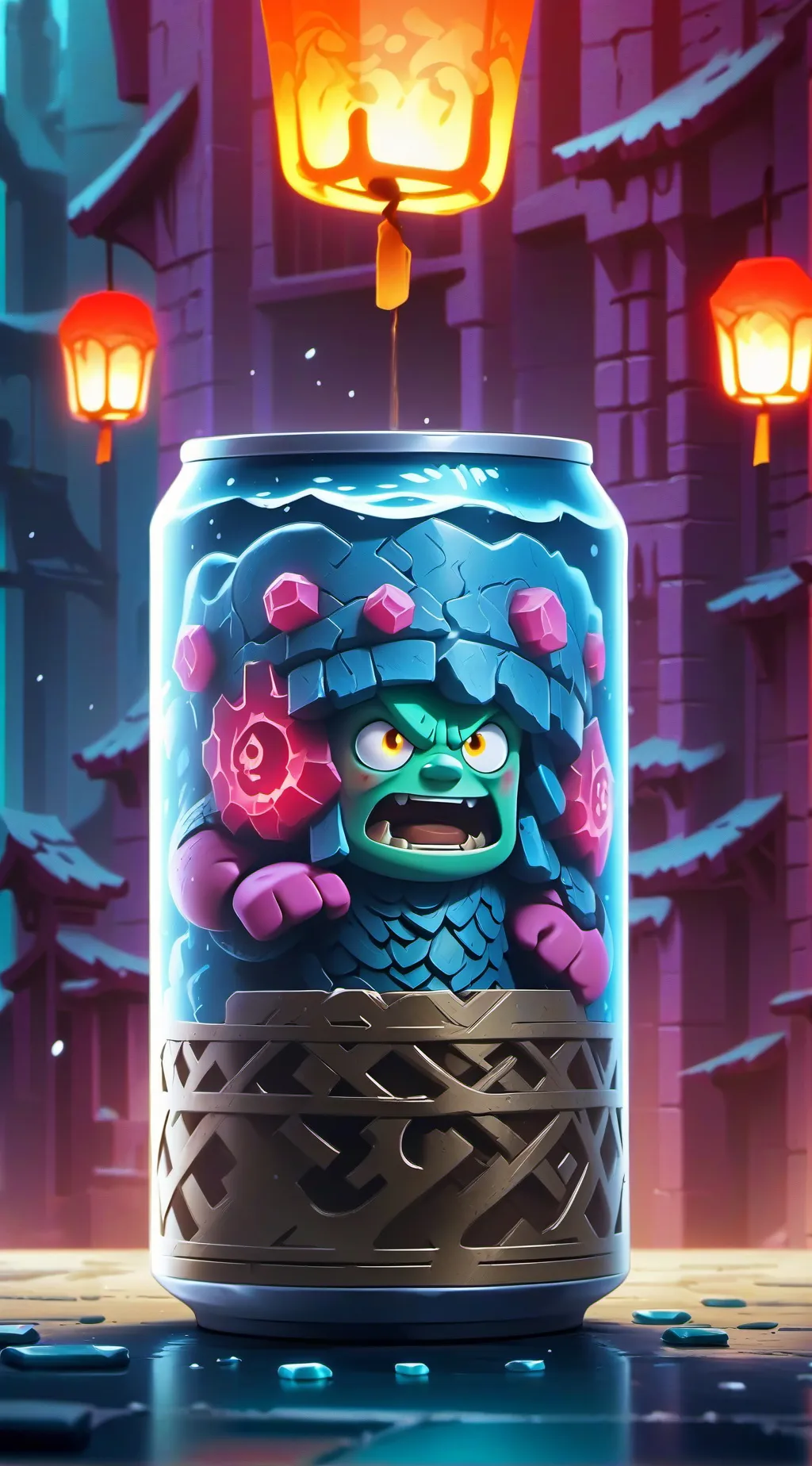 ai character: Anger background