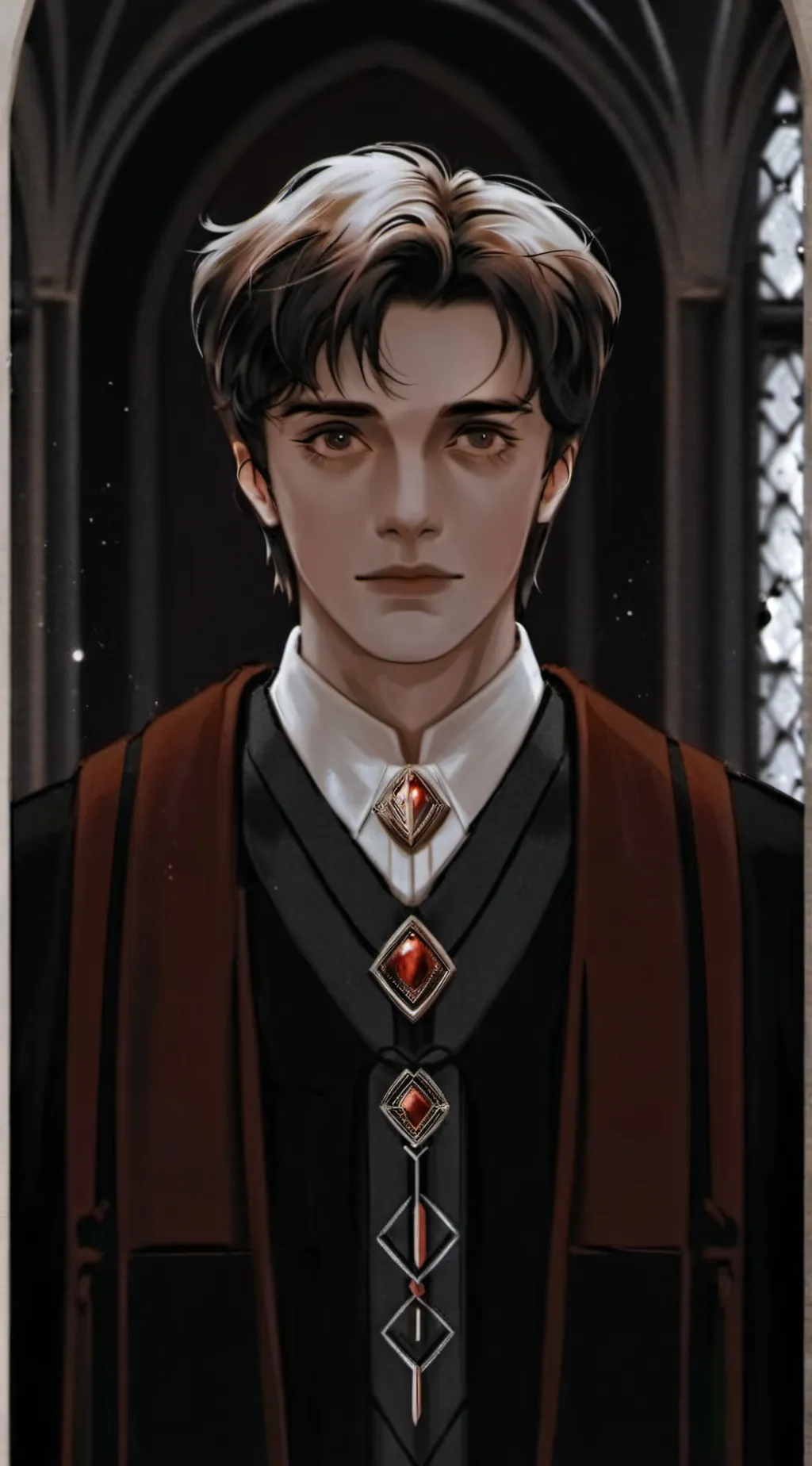 ai character: Tonks and Remus  background