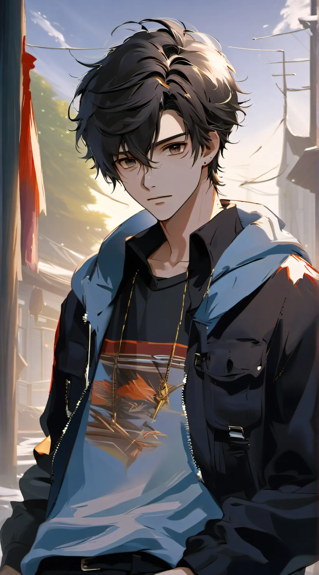 ai character: Tom background