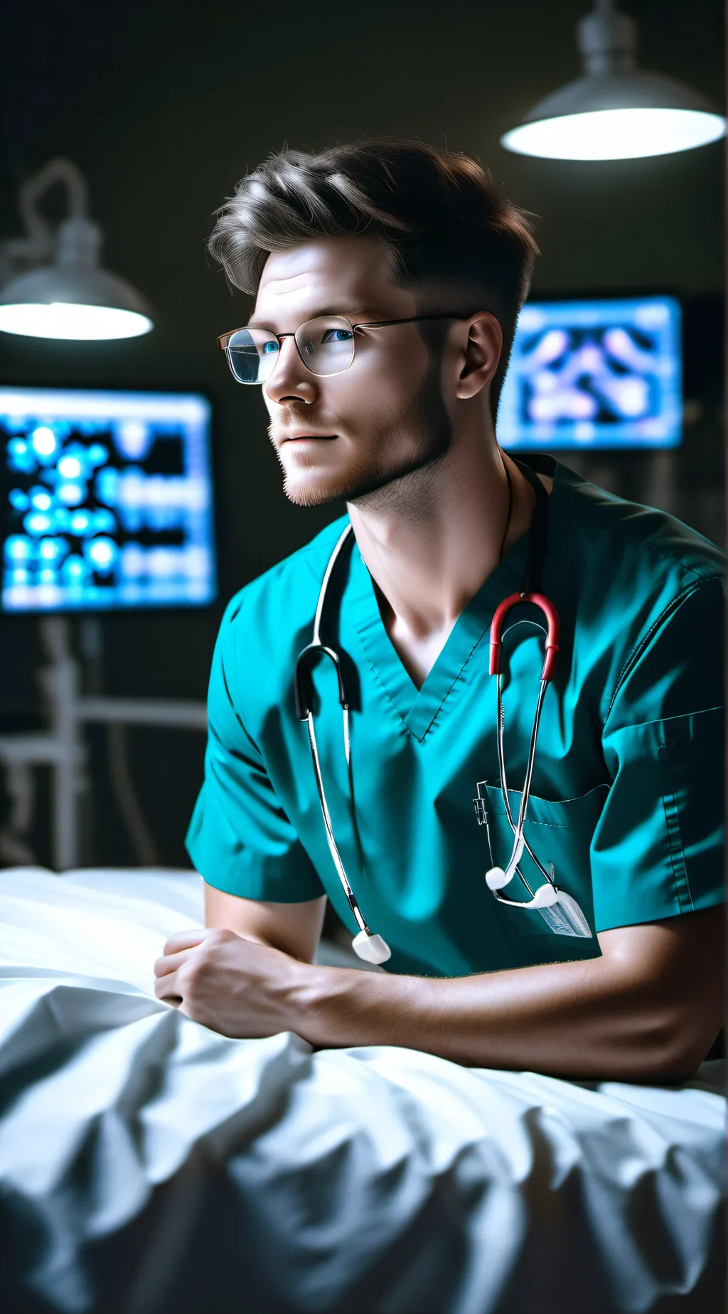 ai character: Doctor Liam  background