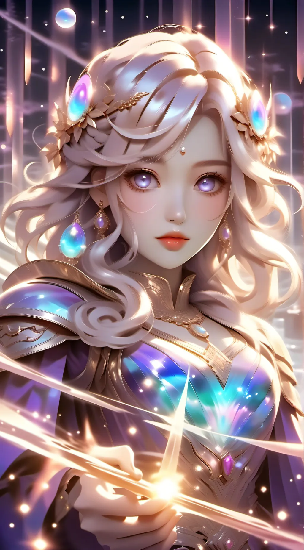 ai character: Evelyn  background