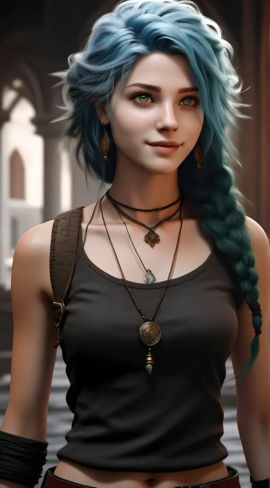 ai character: clara background