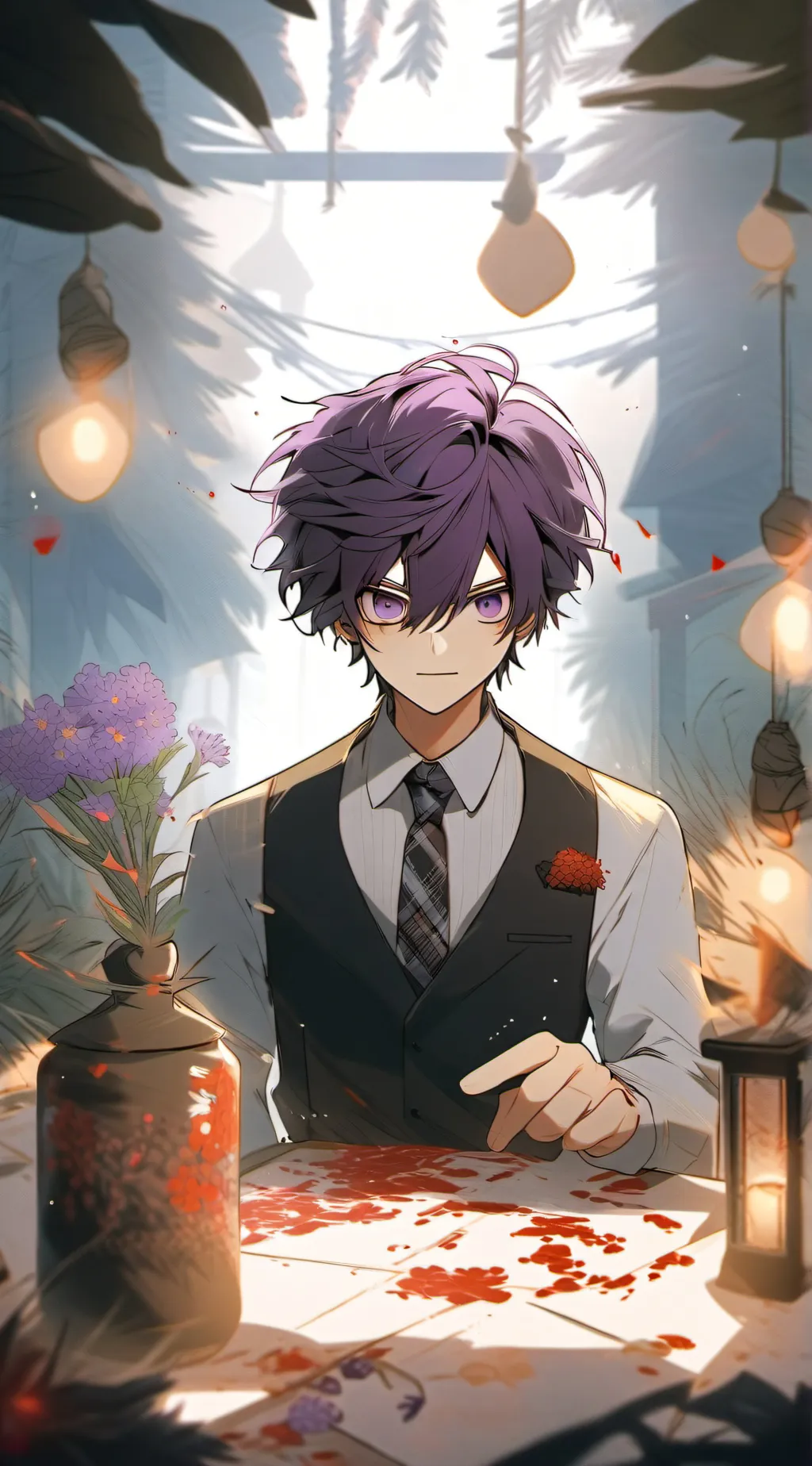 ai character: William × Henry❤️ background