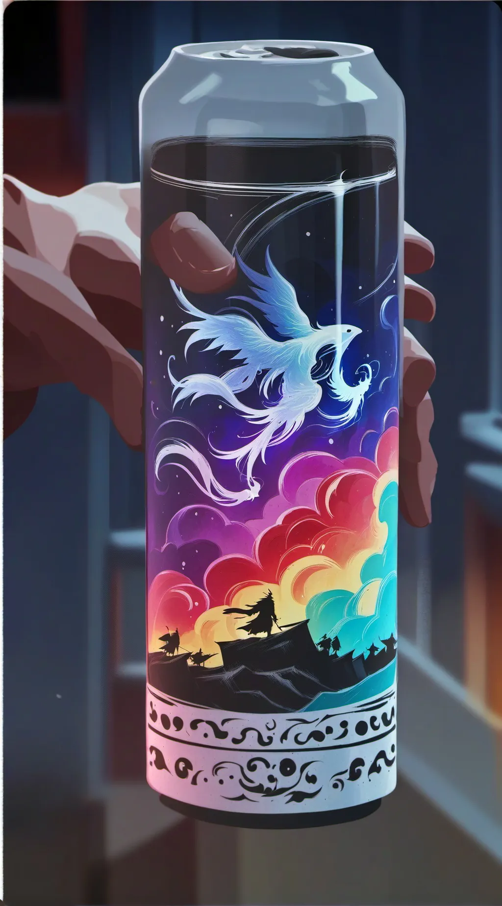 ai character: if you talk u gay background