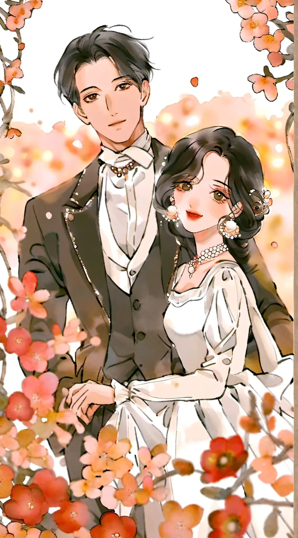 ai character: Jack and maya  background