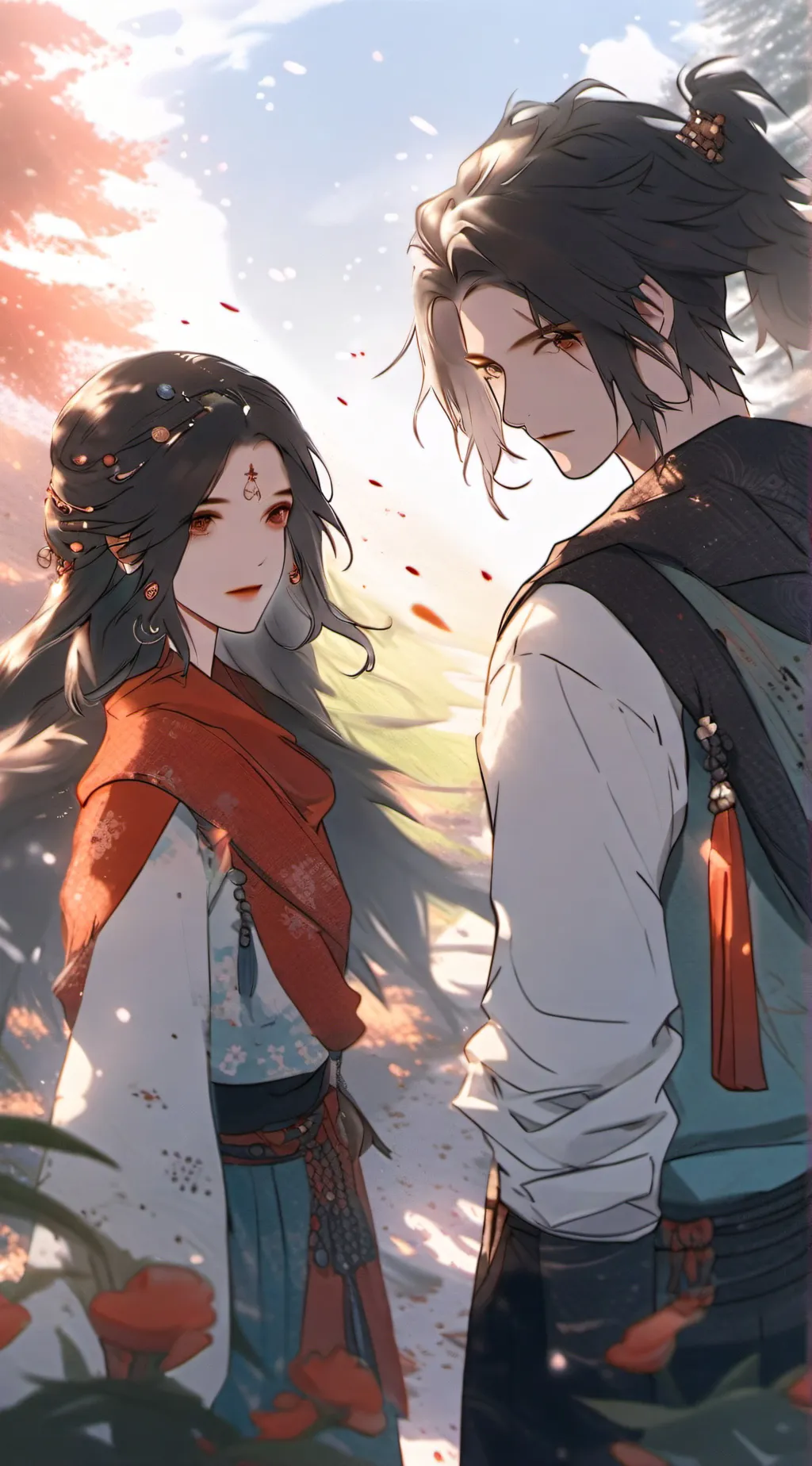 ai character: Leon  background