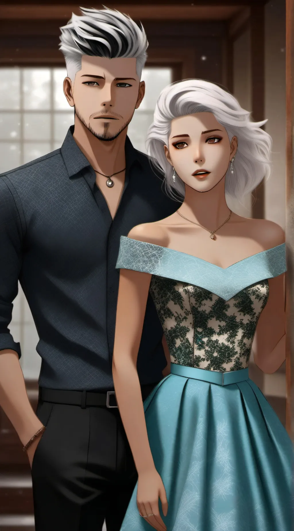 ai character: ahmad background