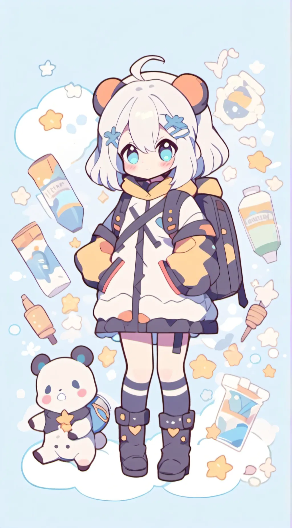 ai character: BSD in Jail background