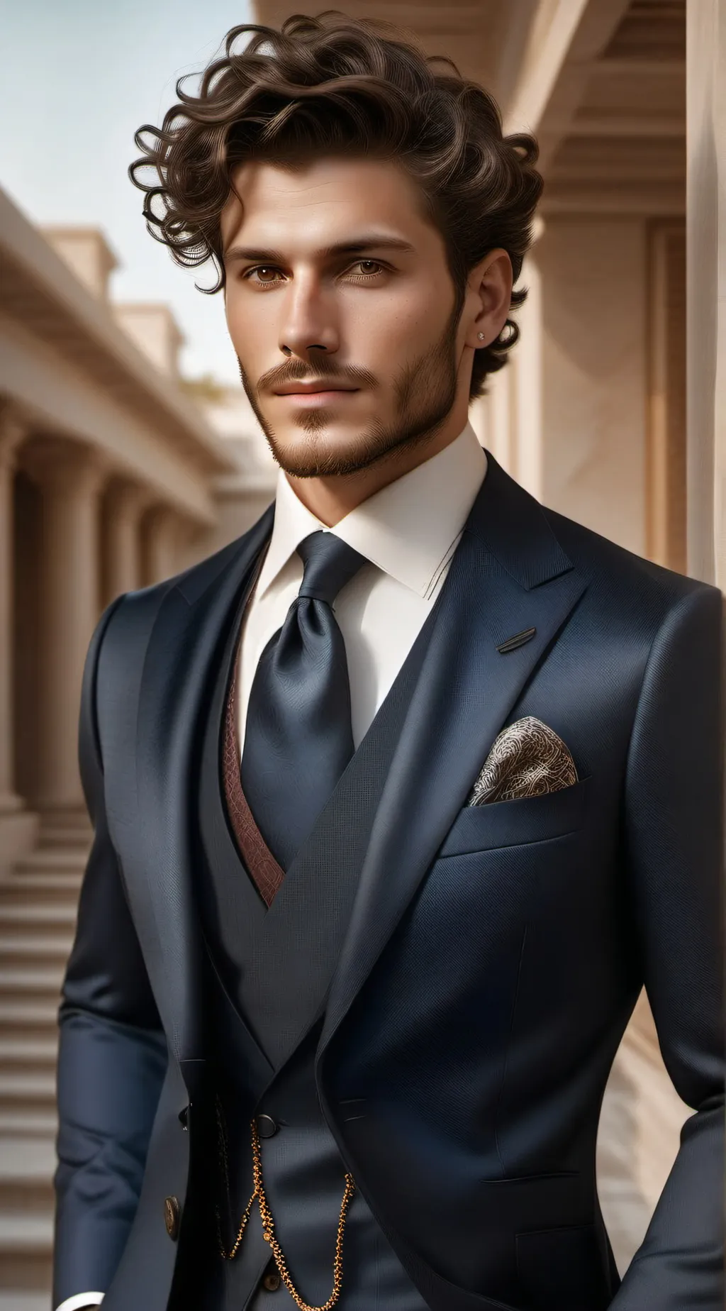 ai character: Prince Edward   background