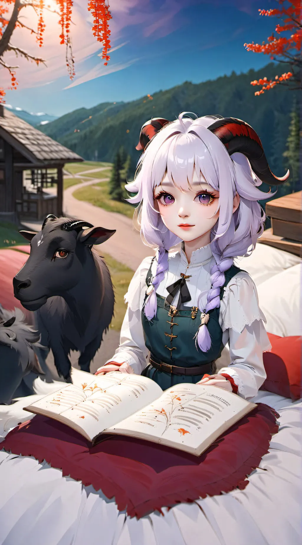 ai character: Cherri background