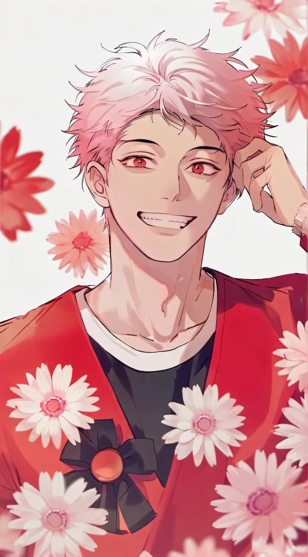 ai character: Itadori yuji background