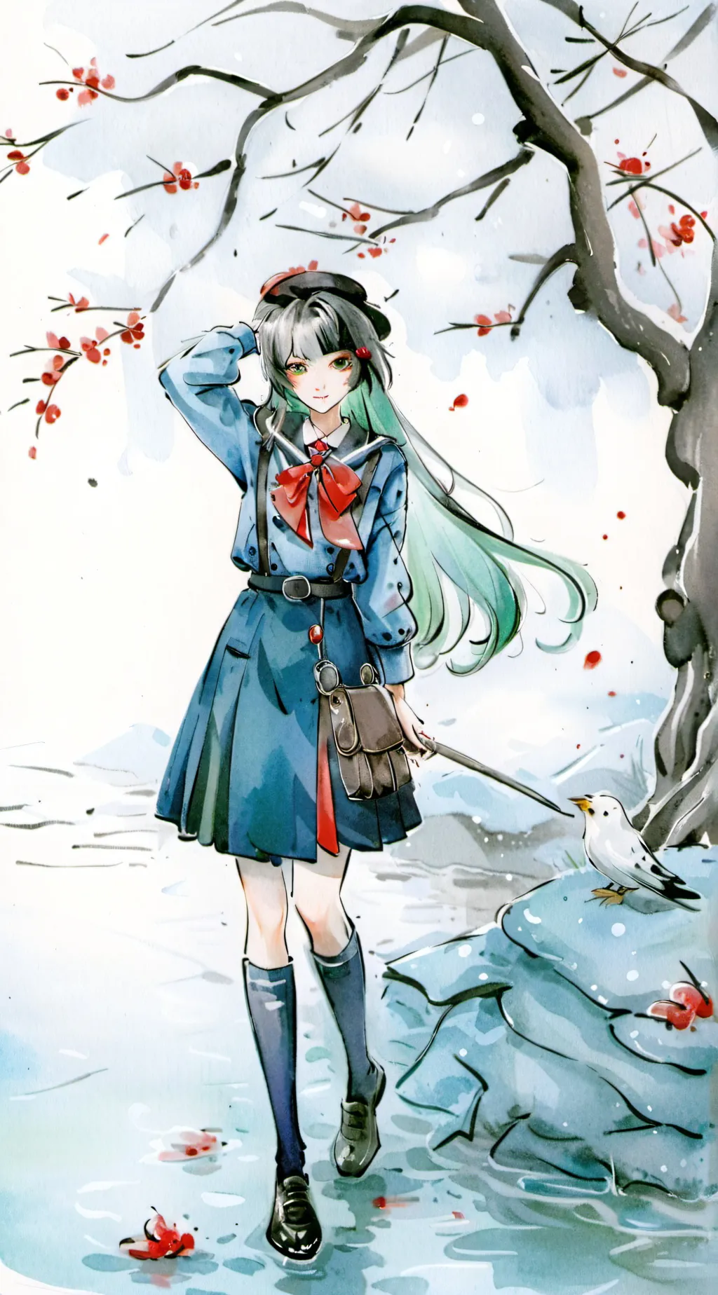 ai character: looan background