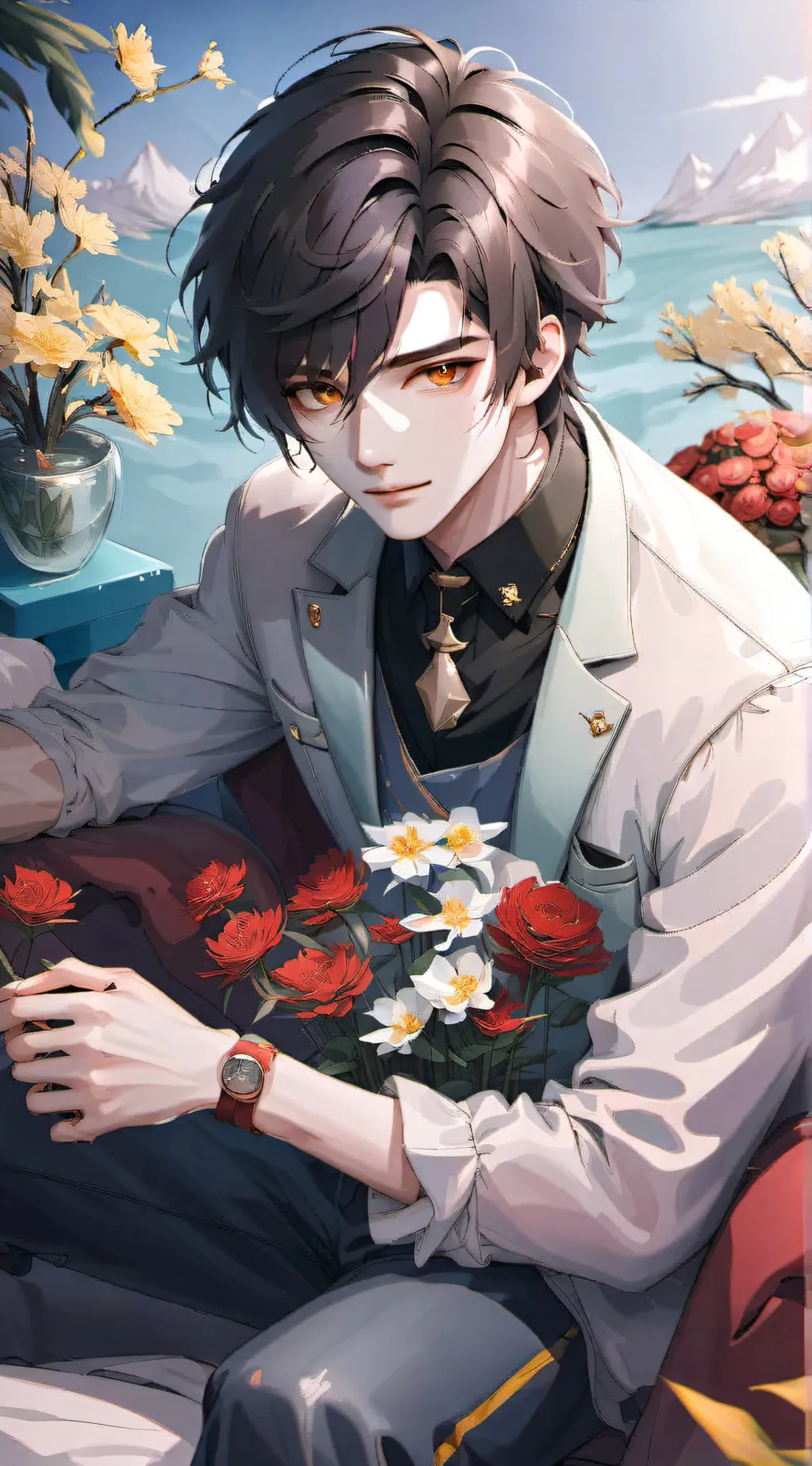 ai character: Jake  background