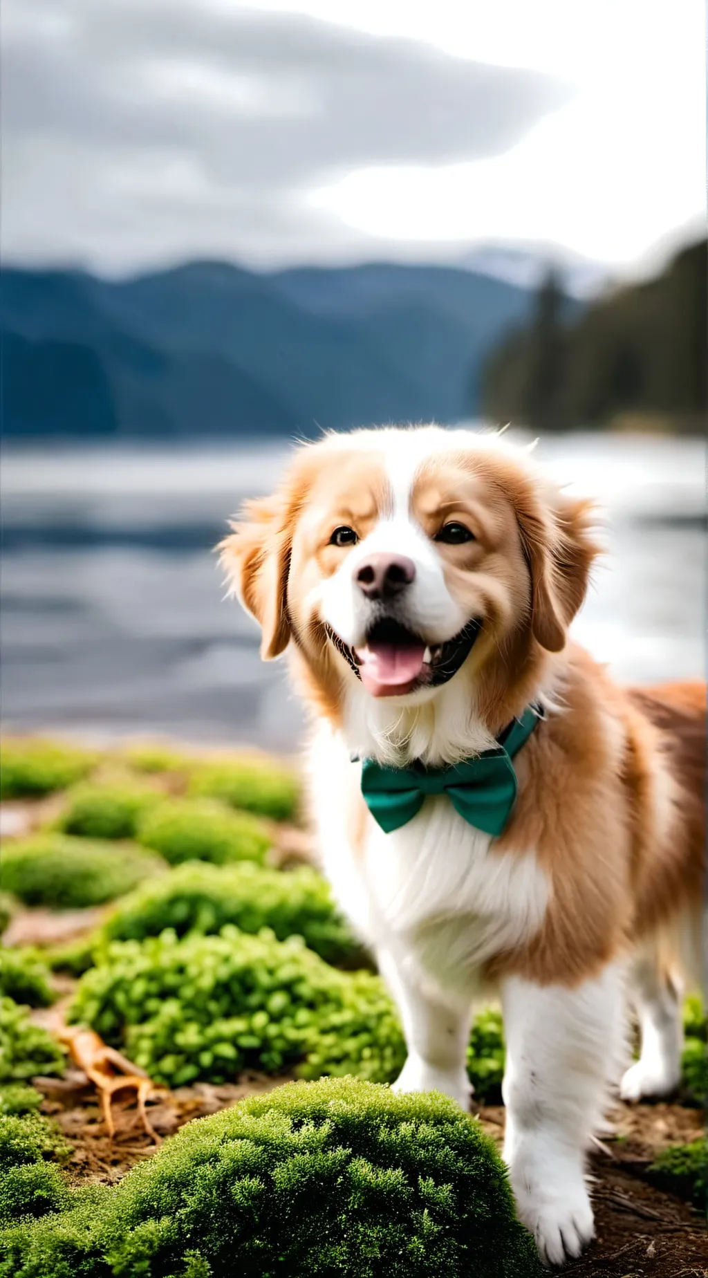 ai character:     therapy dog background