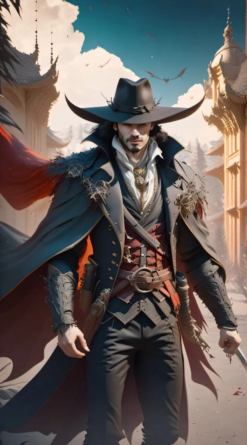 ai character: Vortex  background