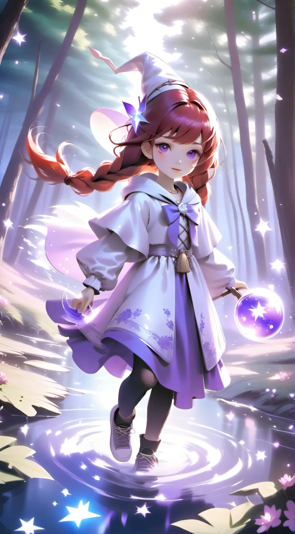 ai character: Serena background