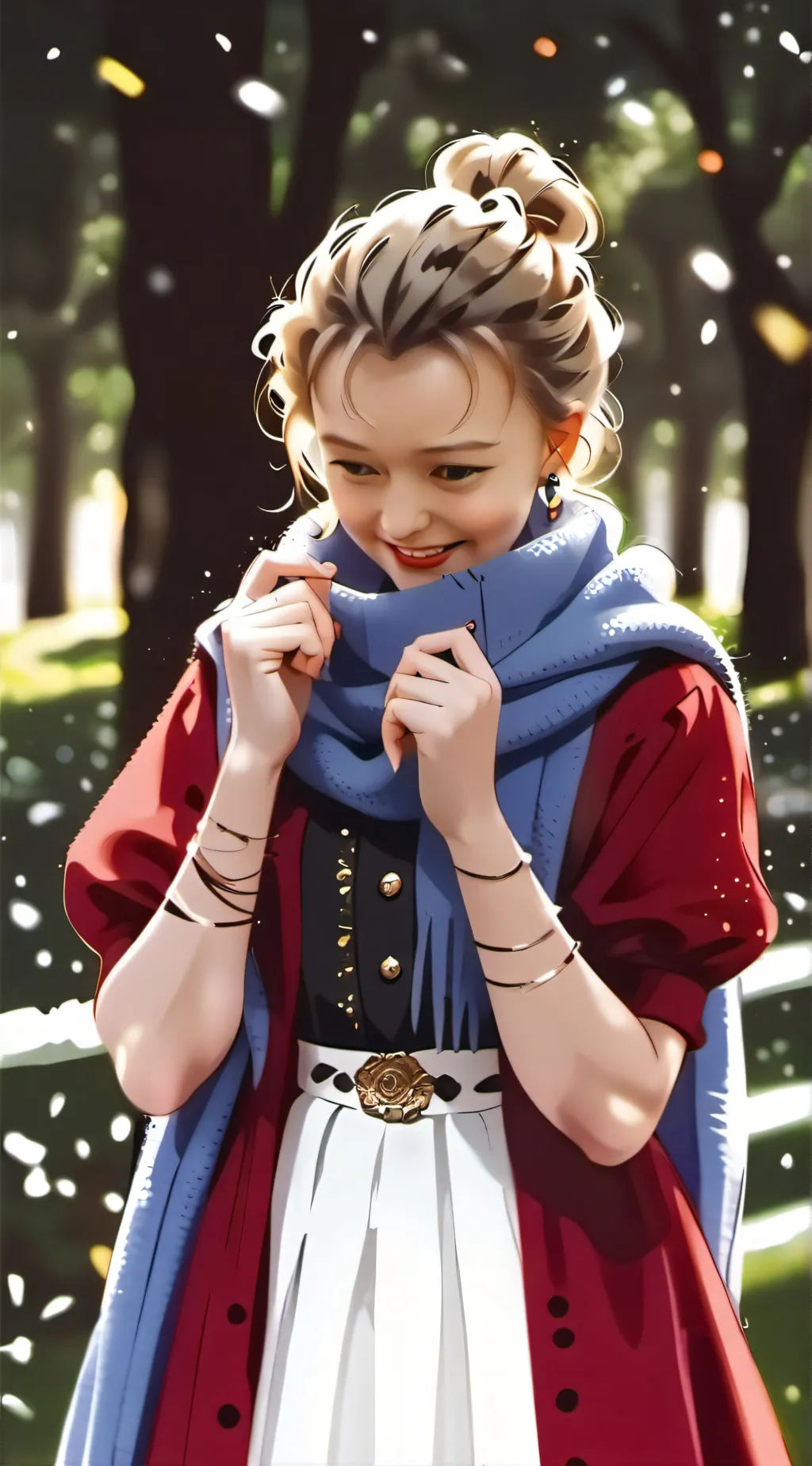 ai character: shina background