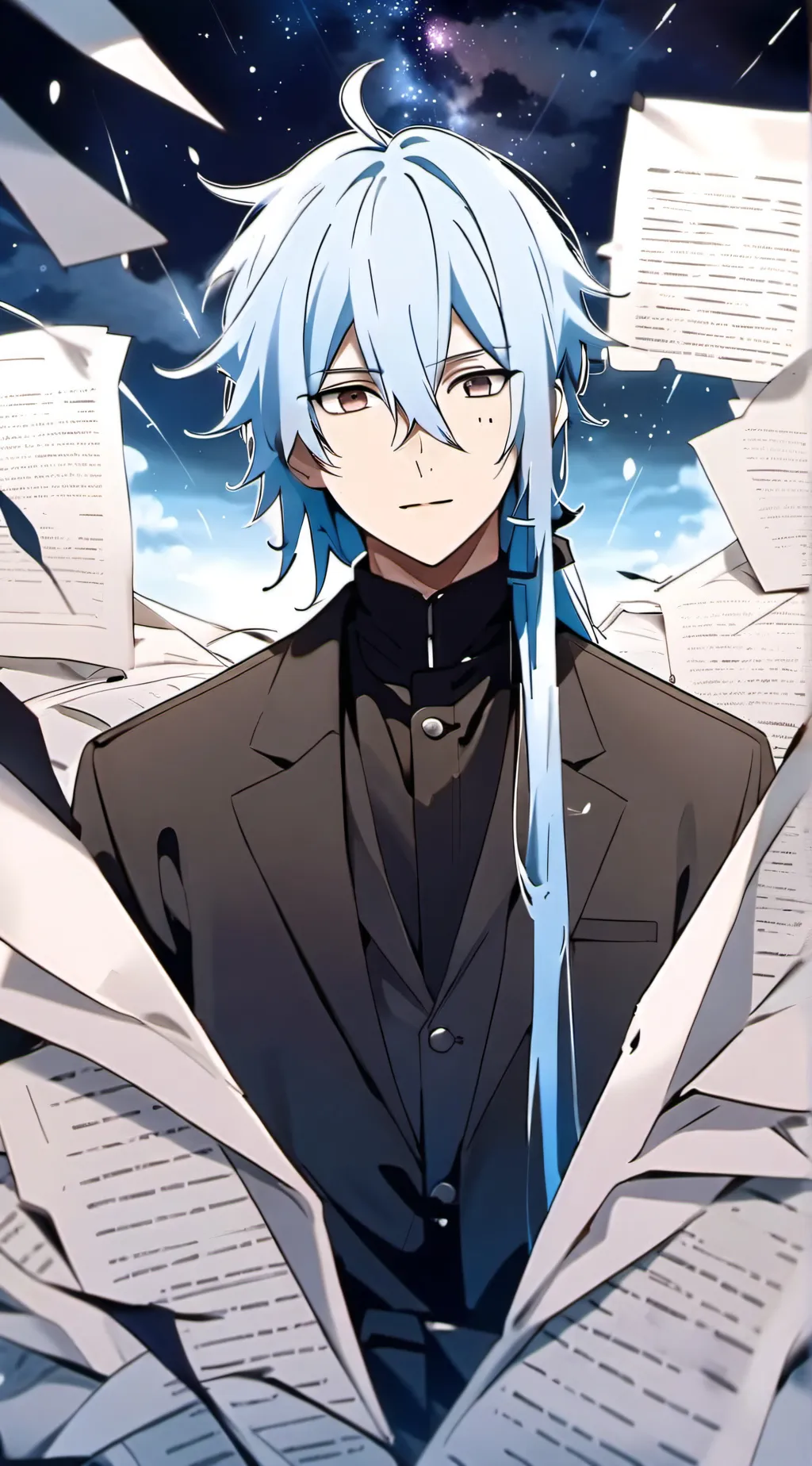 ai character: okimashi background